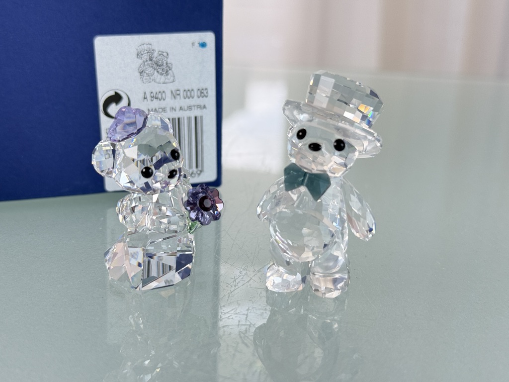 Swarovski Figur 842936 Kris Bär Du & Ich Hochzeit 5 cm Ovp & Zertifikat Top Zustand 