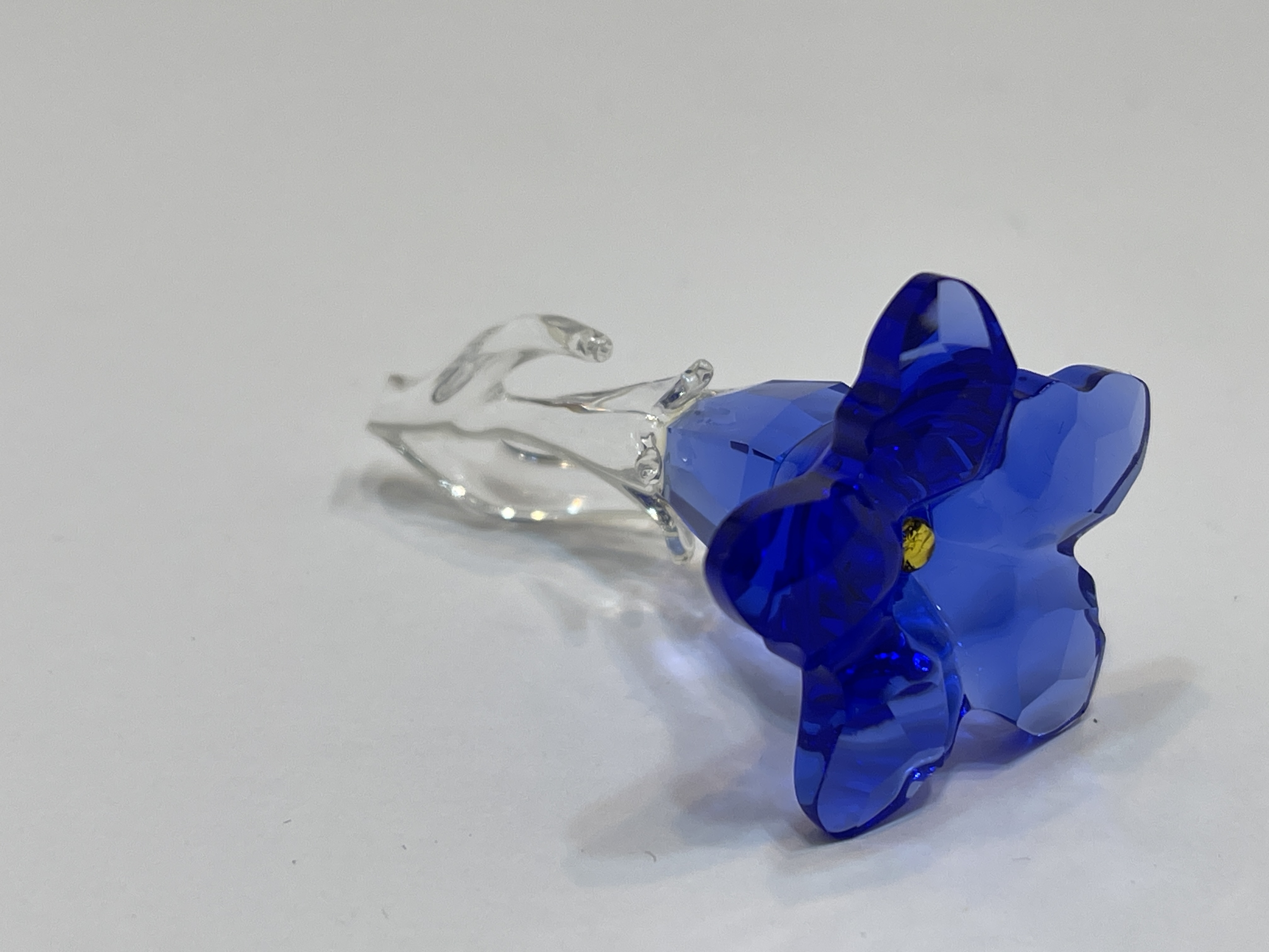 Swarovski Figur 5490321 Enzian Blume 4,8 cm. - Top Zustand    