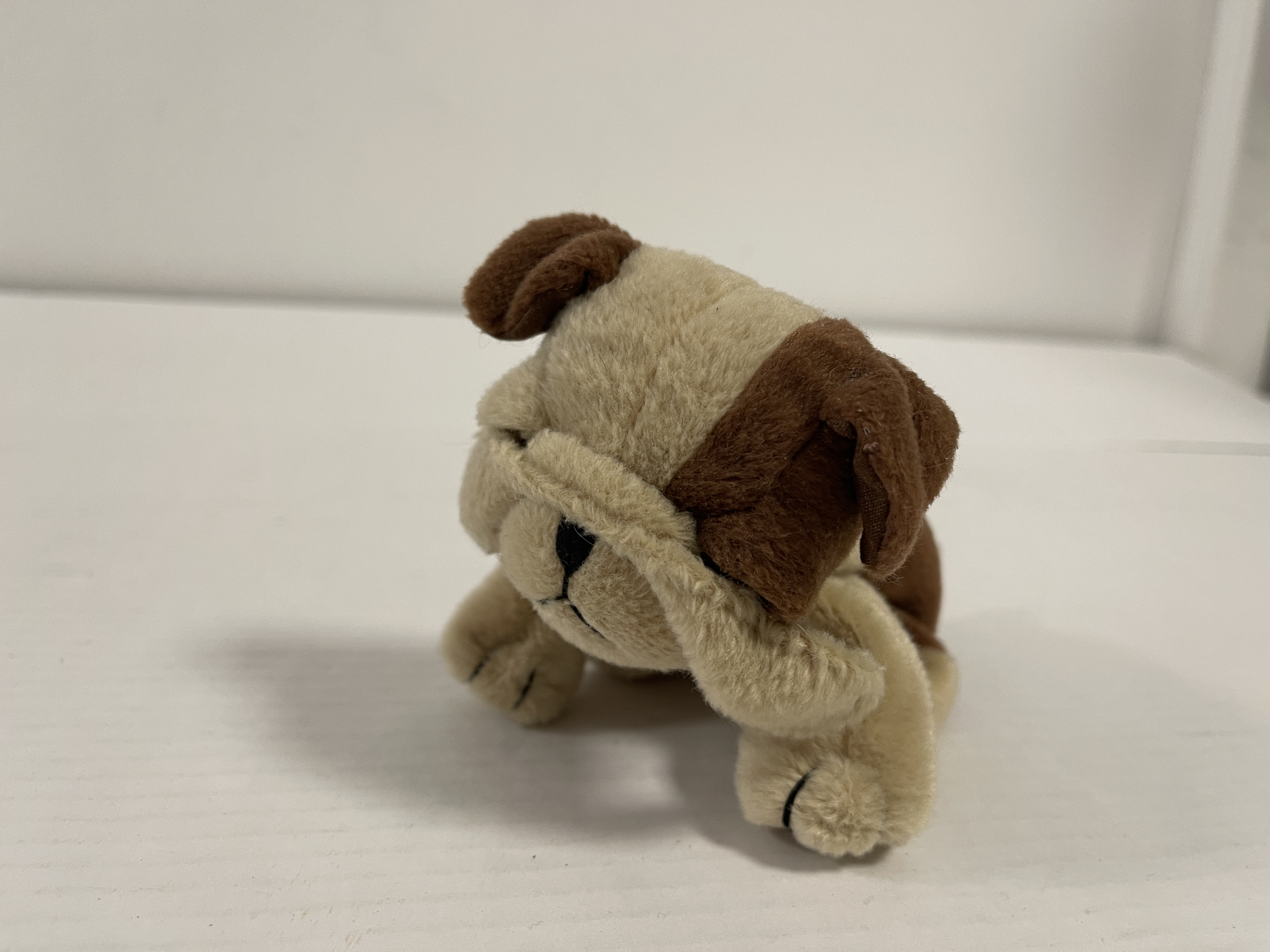 Sammler Stofftier Hund 12 cm. Zustand siehe Fotos   