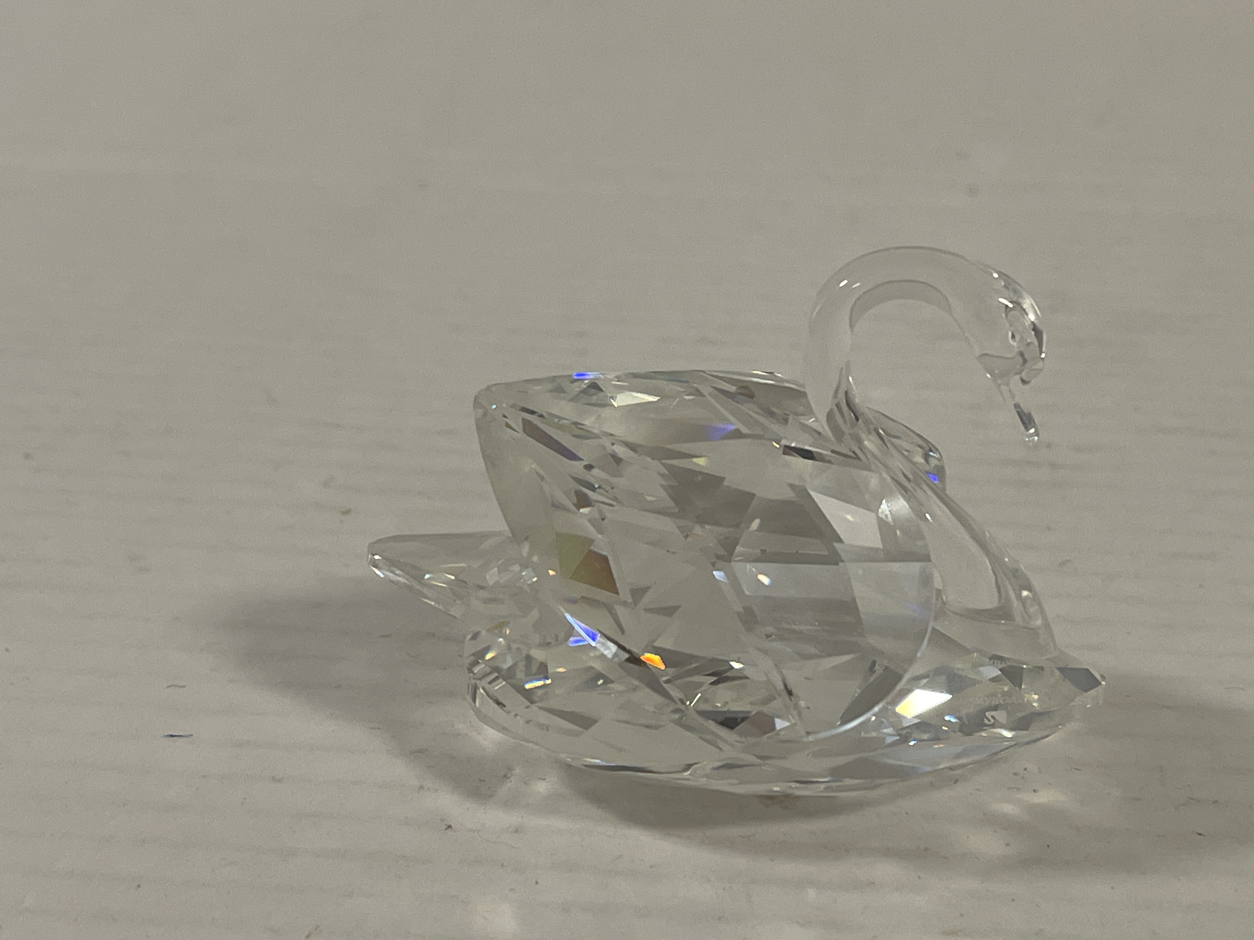  Swarovski Figur 010005 Großer Schwan 7,5 cm. Top Zustand 