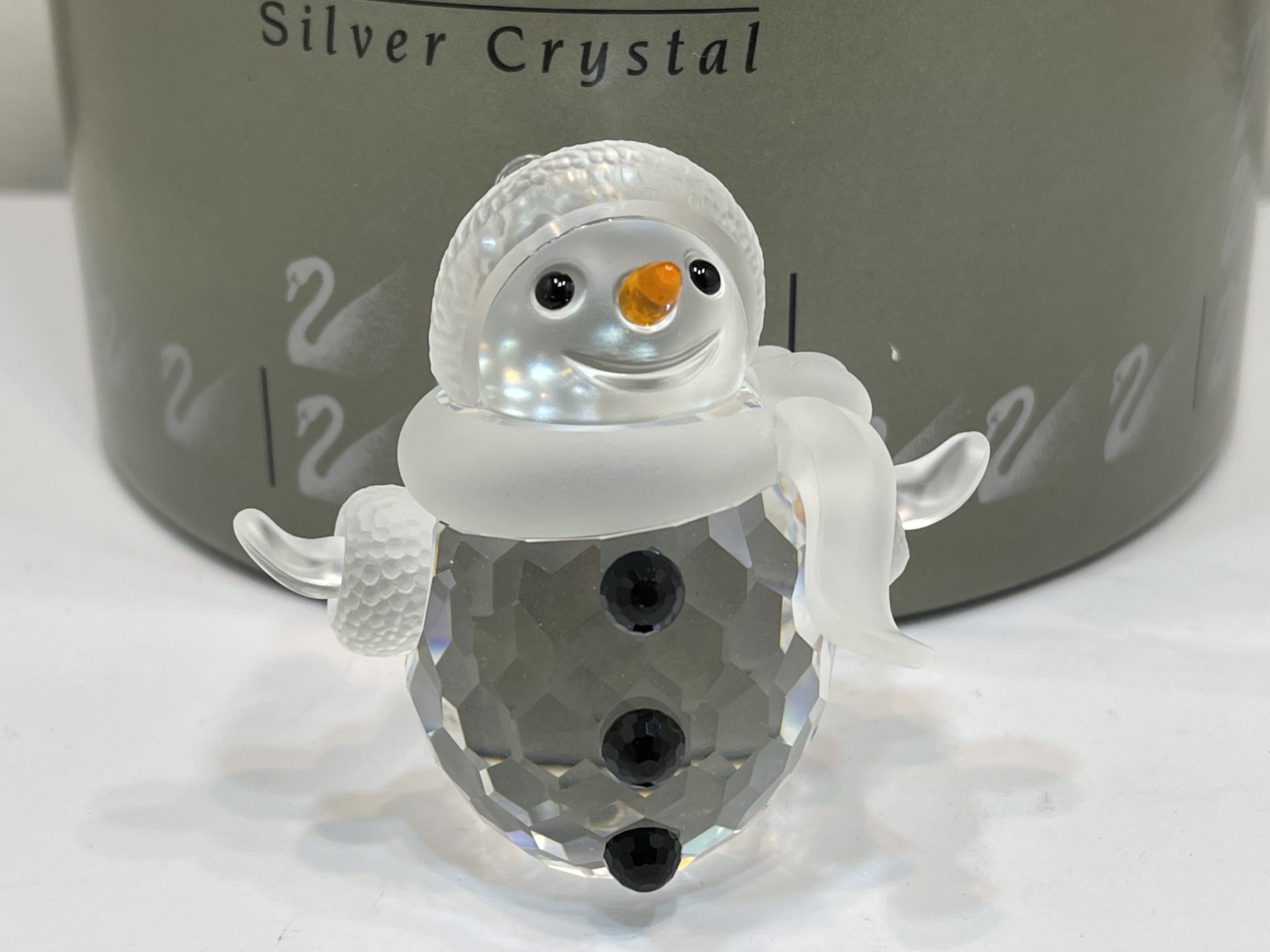 Swarovski Figur Kristall 250229 Vater Schneemann 5,7 cm mit Ovp & Zertifikat. 