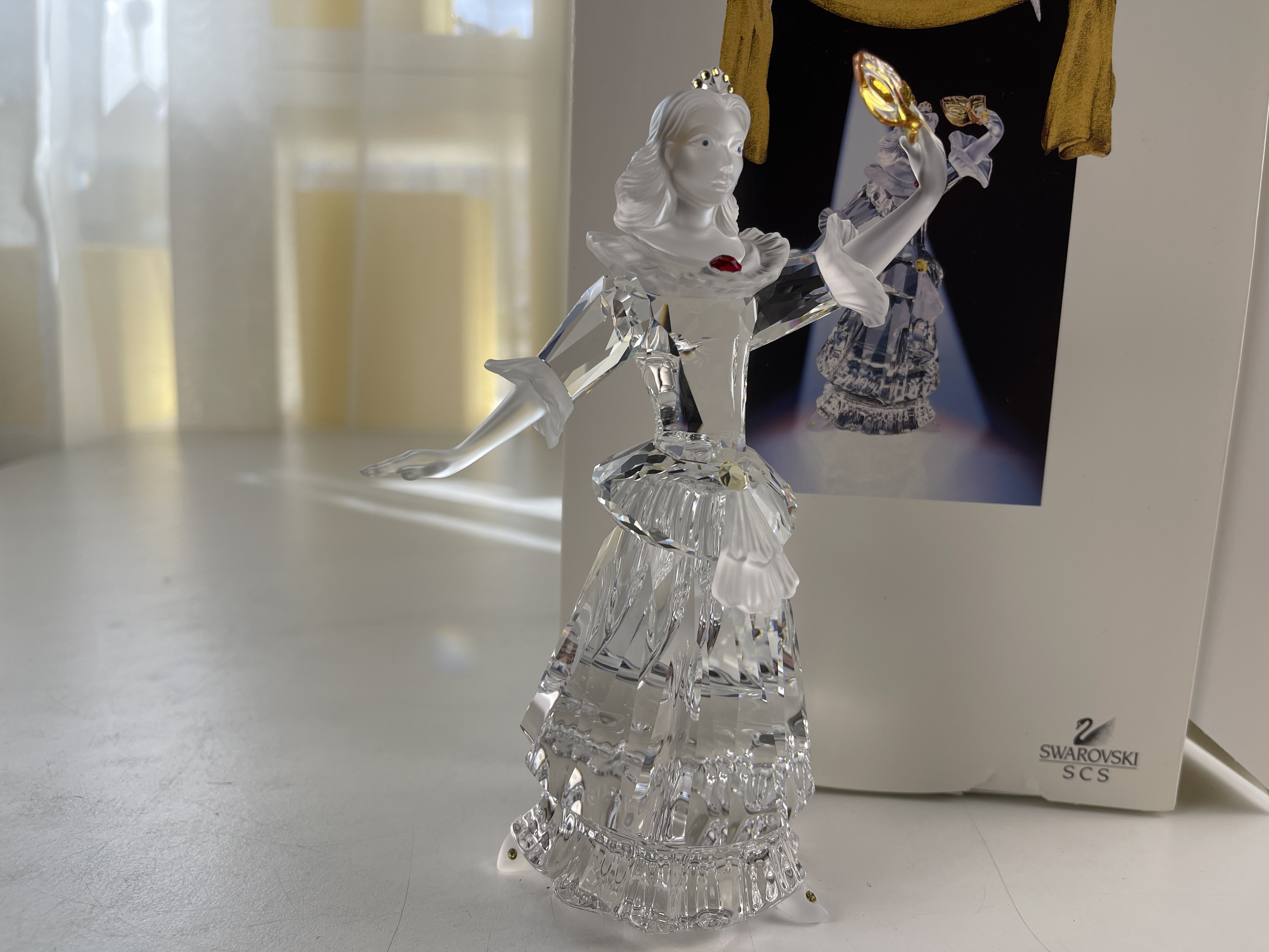  Swarovski Figur 242032 Jahresfigur 2000 Columbine 17 cm. Ovp + Zertifikat. Top Zustand
