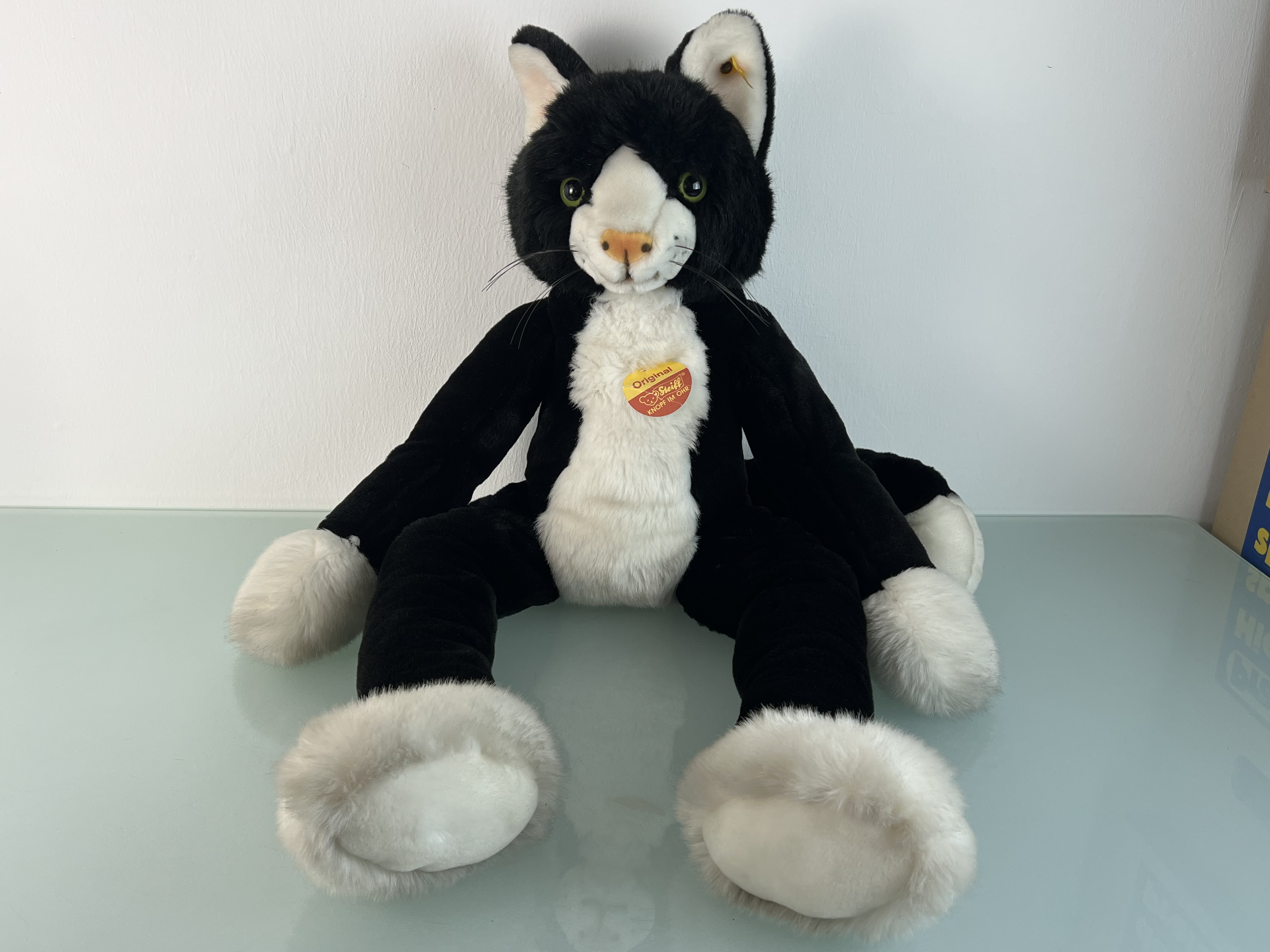 Steiff Tier  122323 Katze 74 cm. Top Zustand 