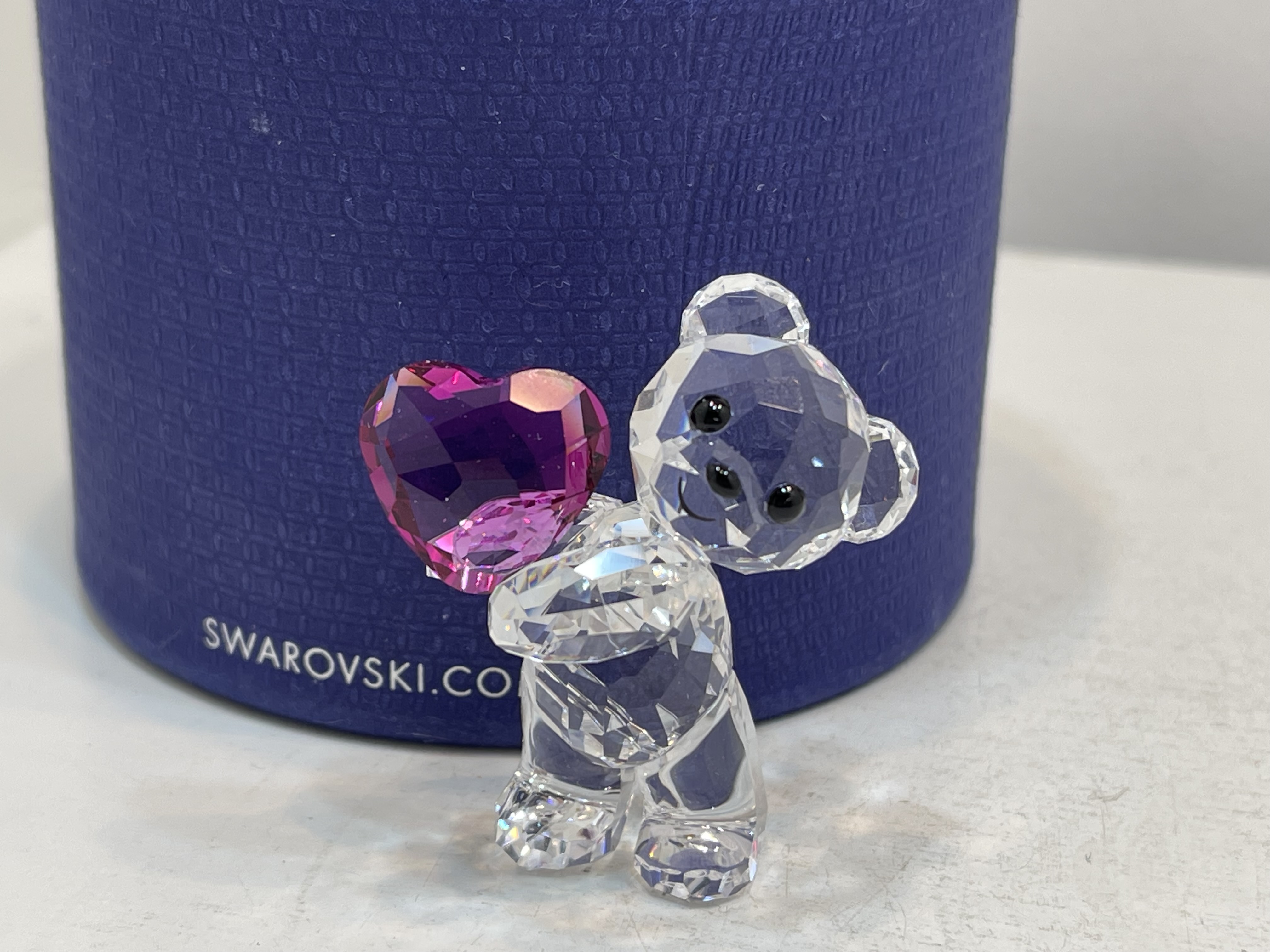 Swarovski Figur 5723662 Kris Bär Nimm mein Herz 3,5 cm. OVP Top Zustand 