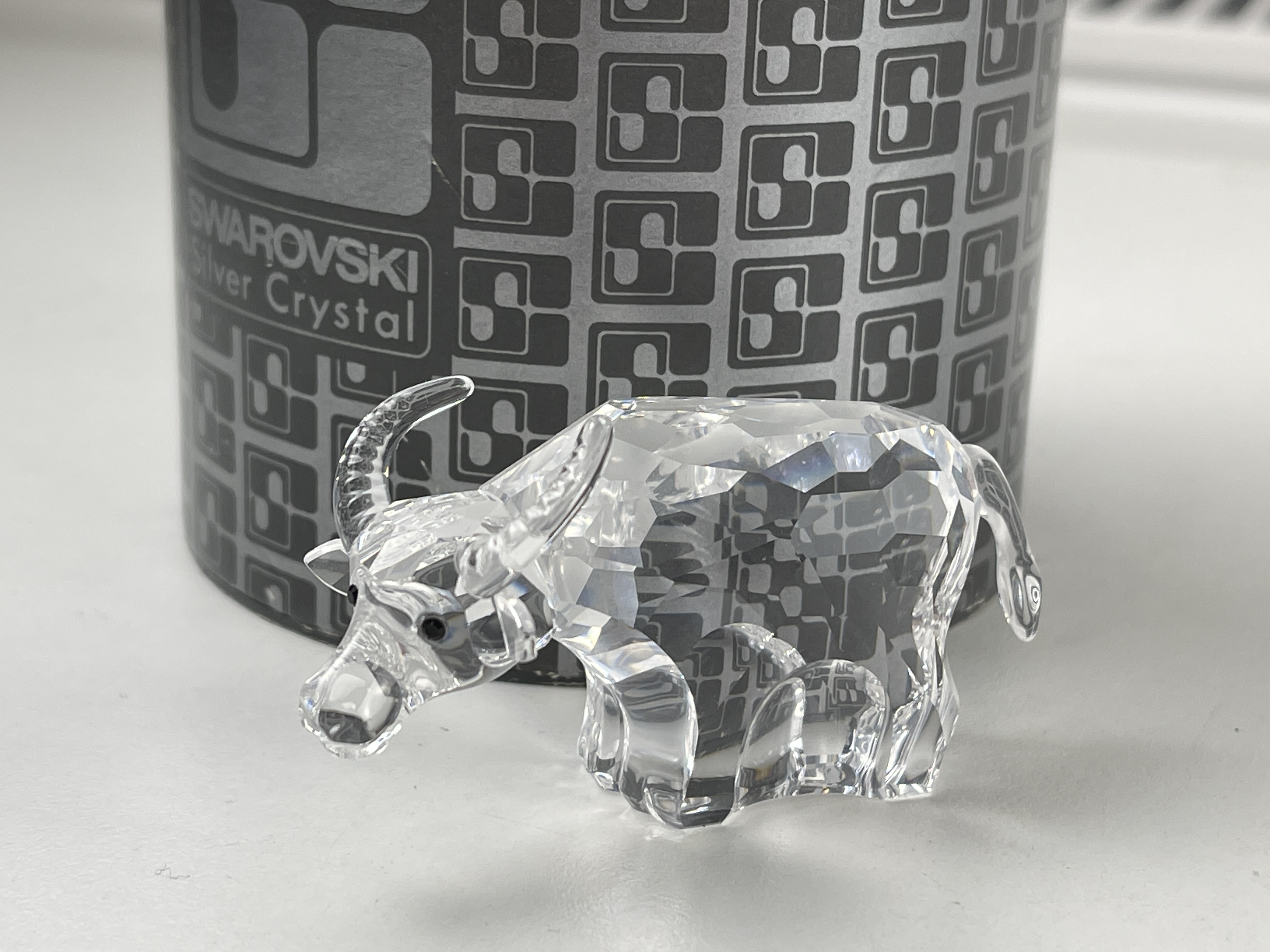  Swarovski Figur 275437 Zodiak Wasserbüffel 6,5 cm. Ovp + Zertifikat - Top Zustand  