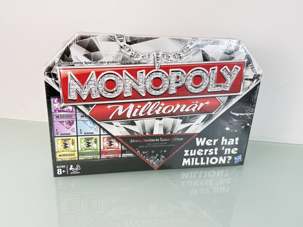 Hasbro Monopoly Swarovski Edition unbenutzt und ungeöffnet. Top Zustand 