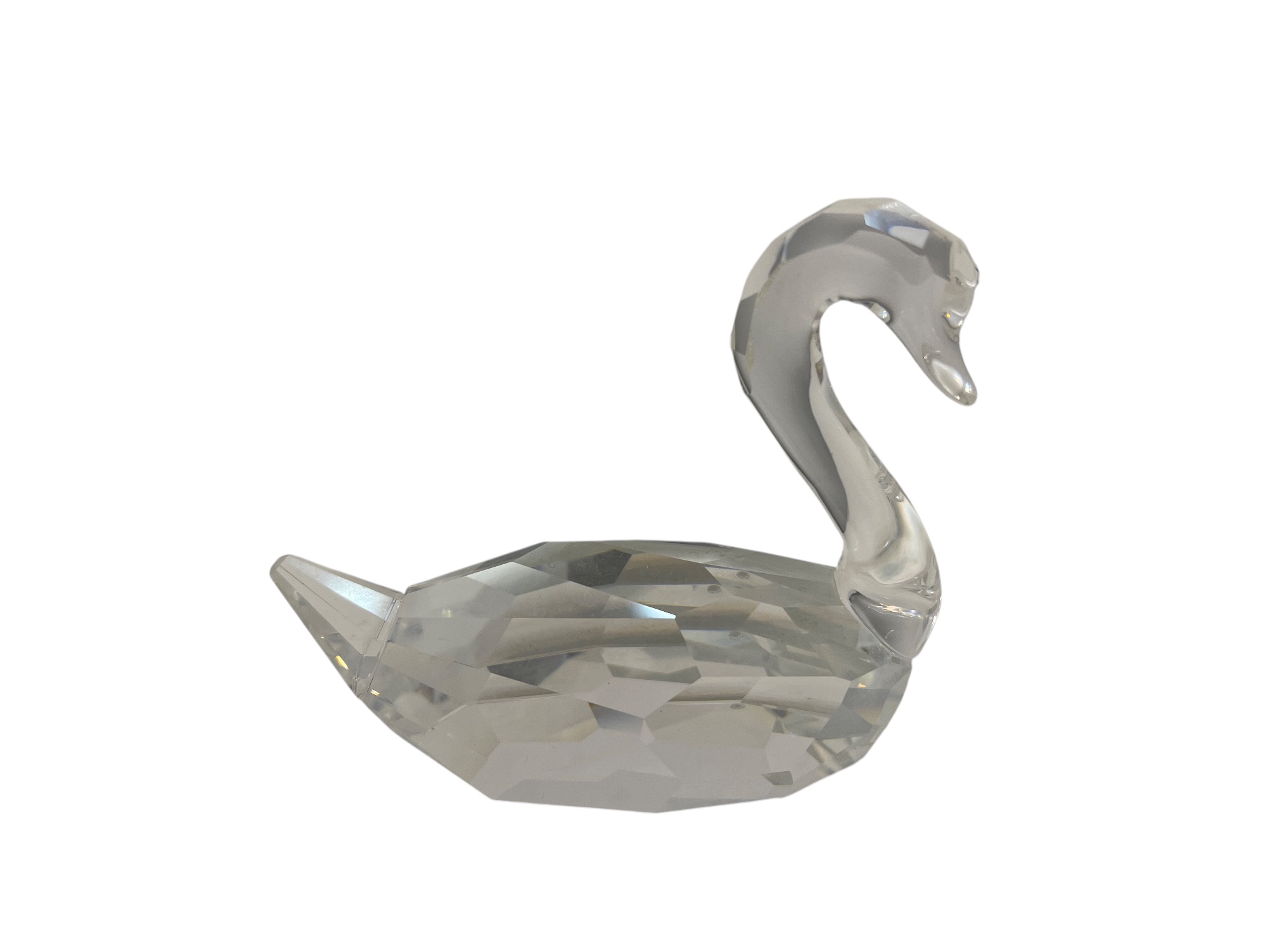  Swarovski Figur 844168 Flirtender Schwan 8,7 cm. Top Zustand 