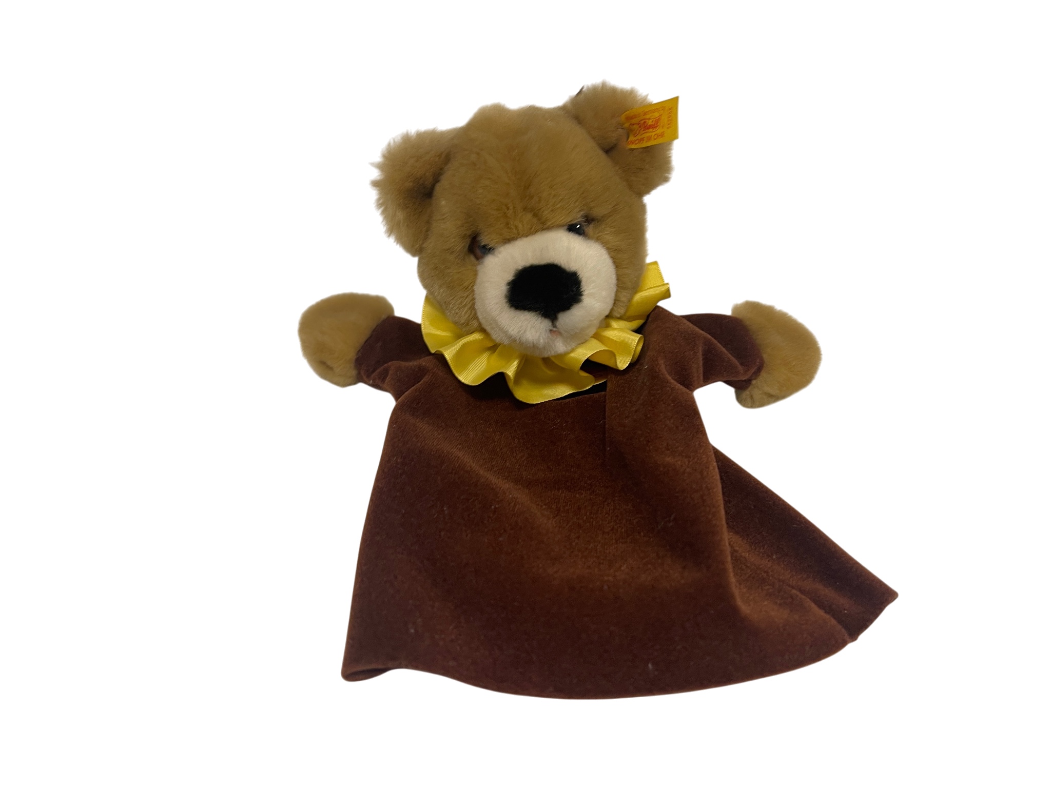 Steiff Handpuppe 252006 Hund 28cm. Top Zustand