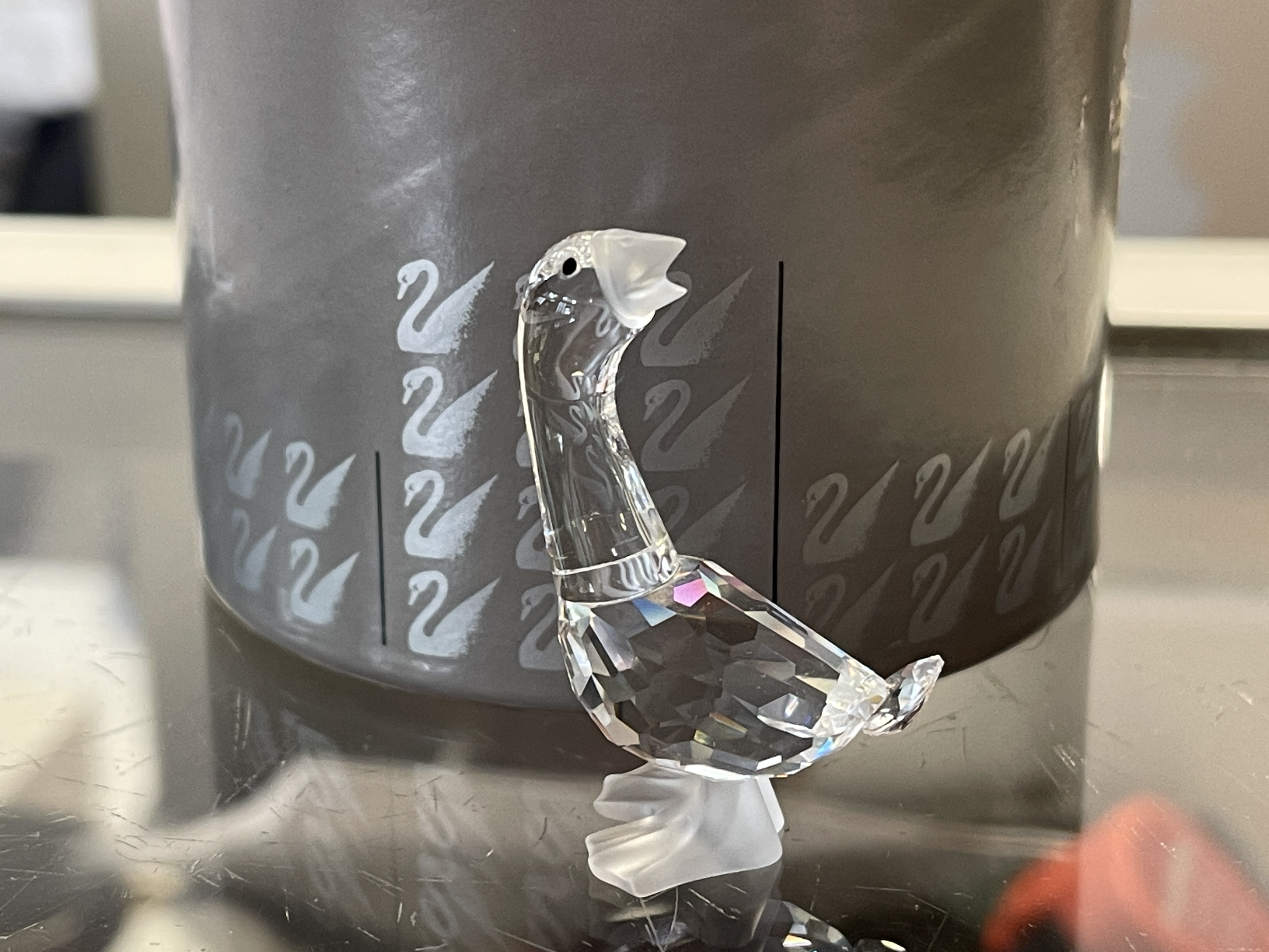  Swarovski Figur 174963 Gans 4,7 cm. Mit Ovp & Zertifikat. Top Zustand 