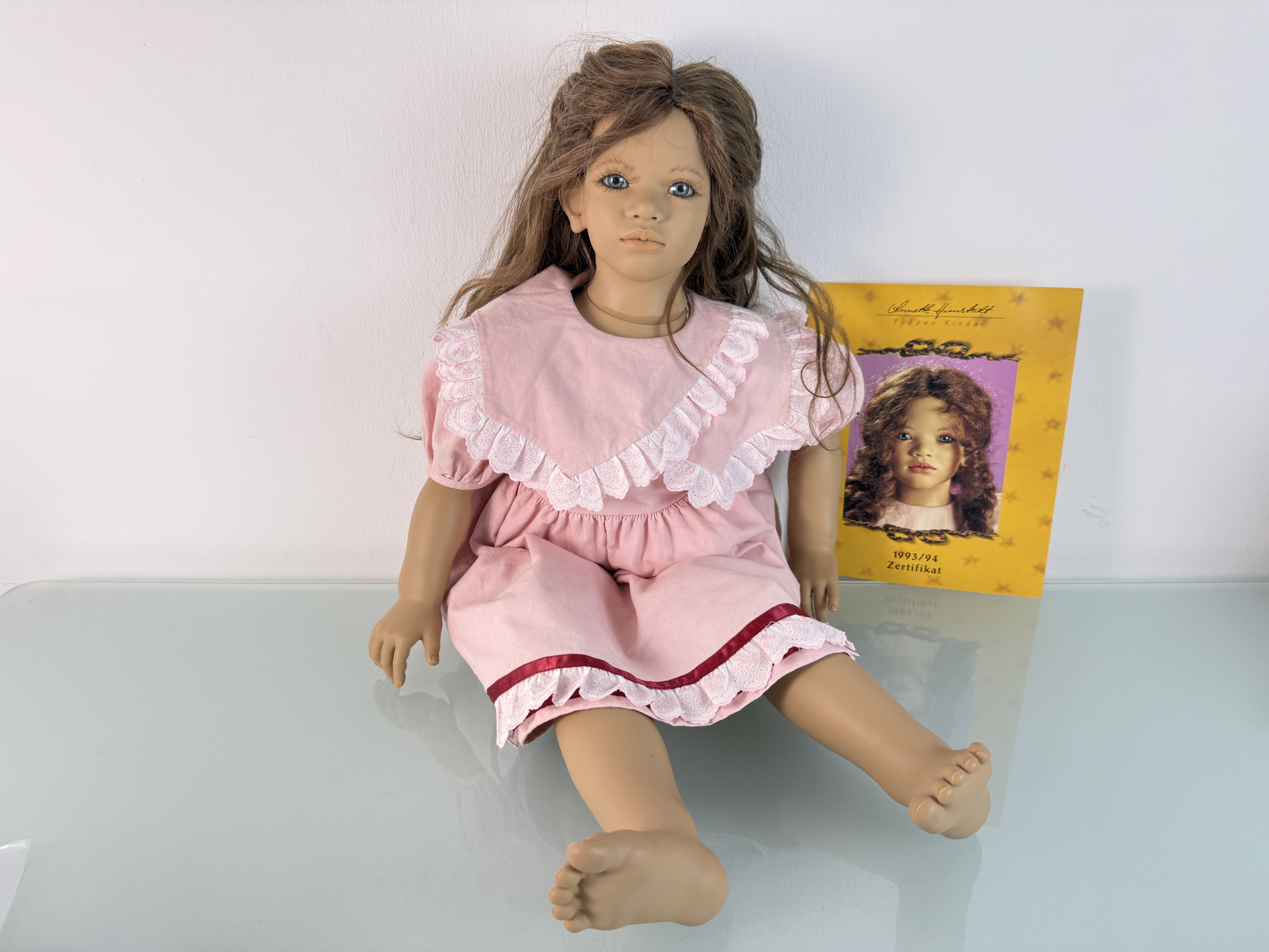 Künstlerpuppe Annette Himstedt Puppe Lona 72 cm. Top Zustand. Sehr selten.  
