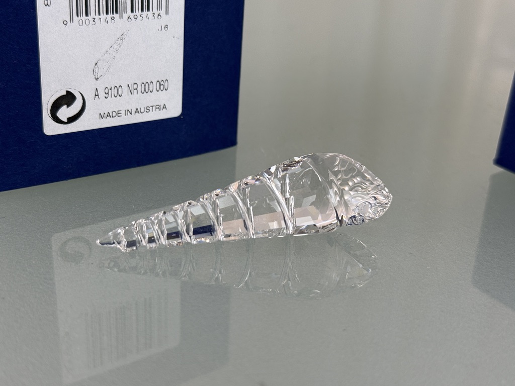 Swarovski Figur 869543 Turmschnecke 7,5 cm. Mit Ovp & Zertifikat. Top Zustand  