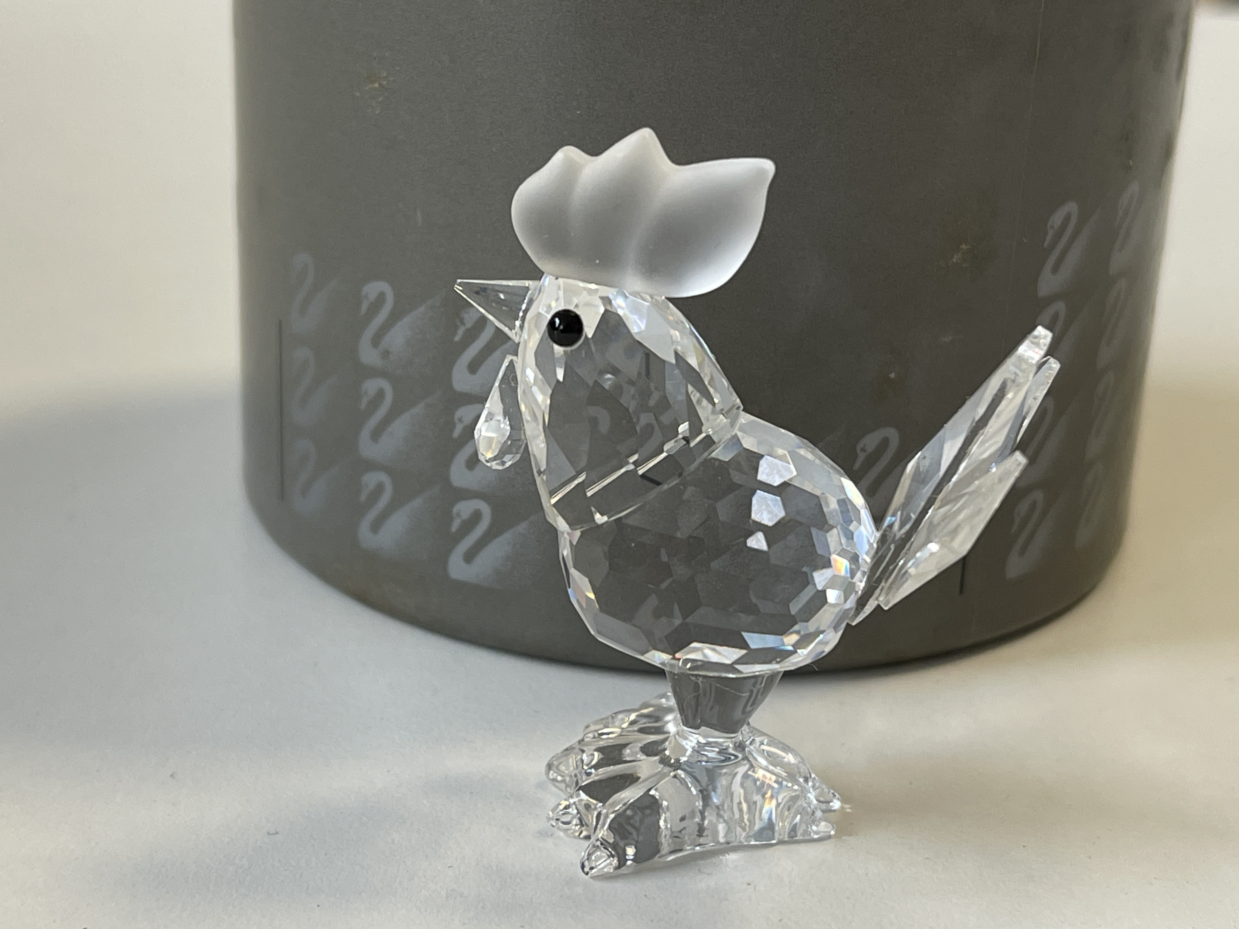 Swarovski Figur 014497 Hahn 5 cm. Ovp & Zertifikat. Top Zustand  