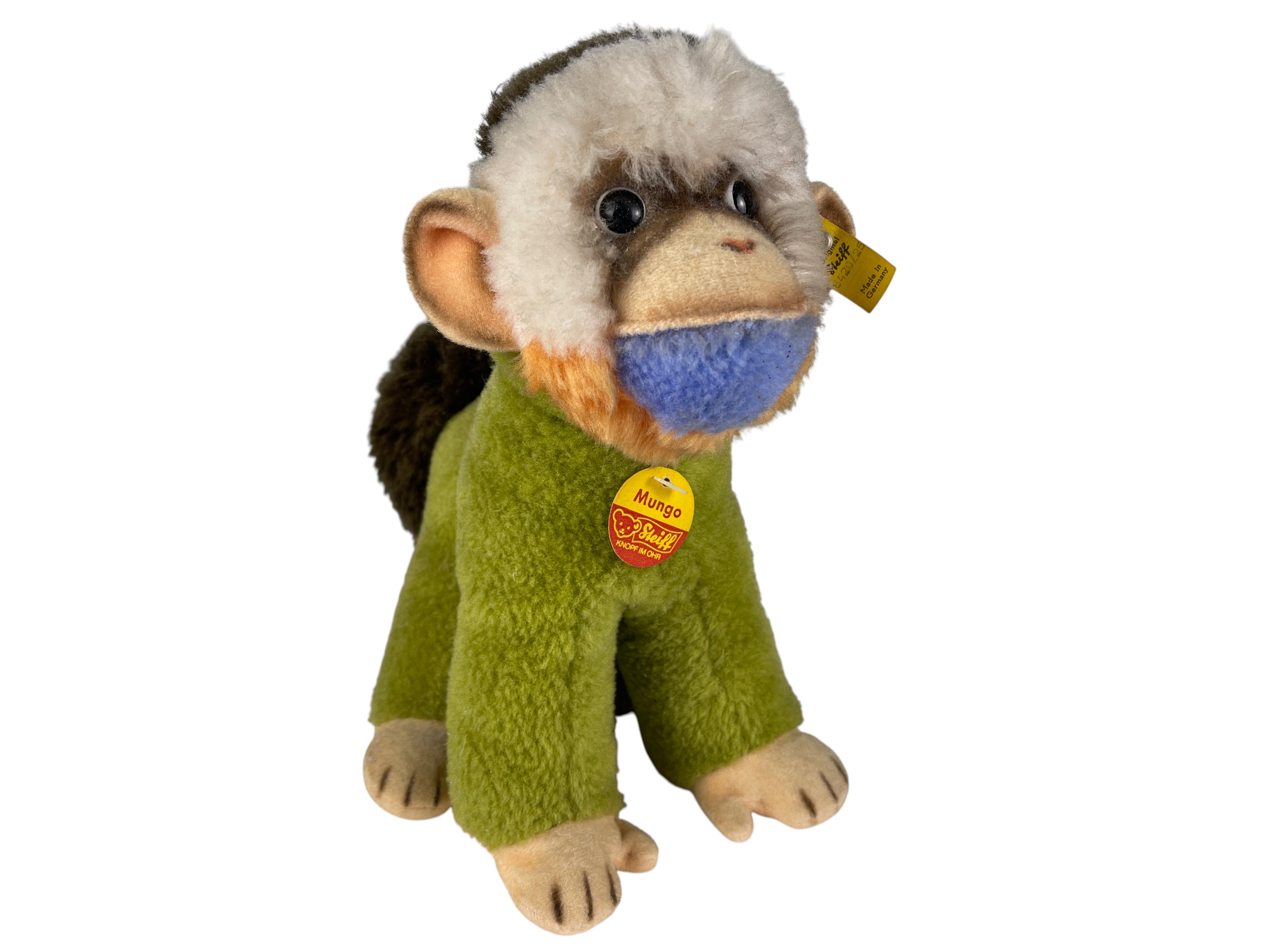 Steiff Tier Affe 8420/25 Mungo 25 cm. Top Zustand  