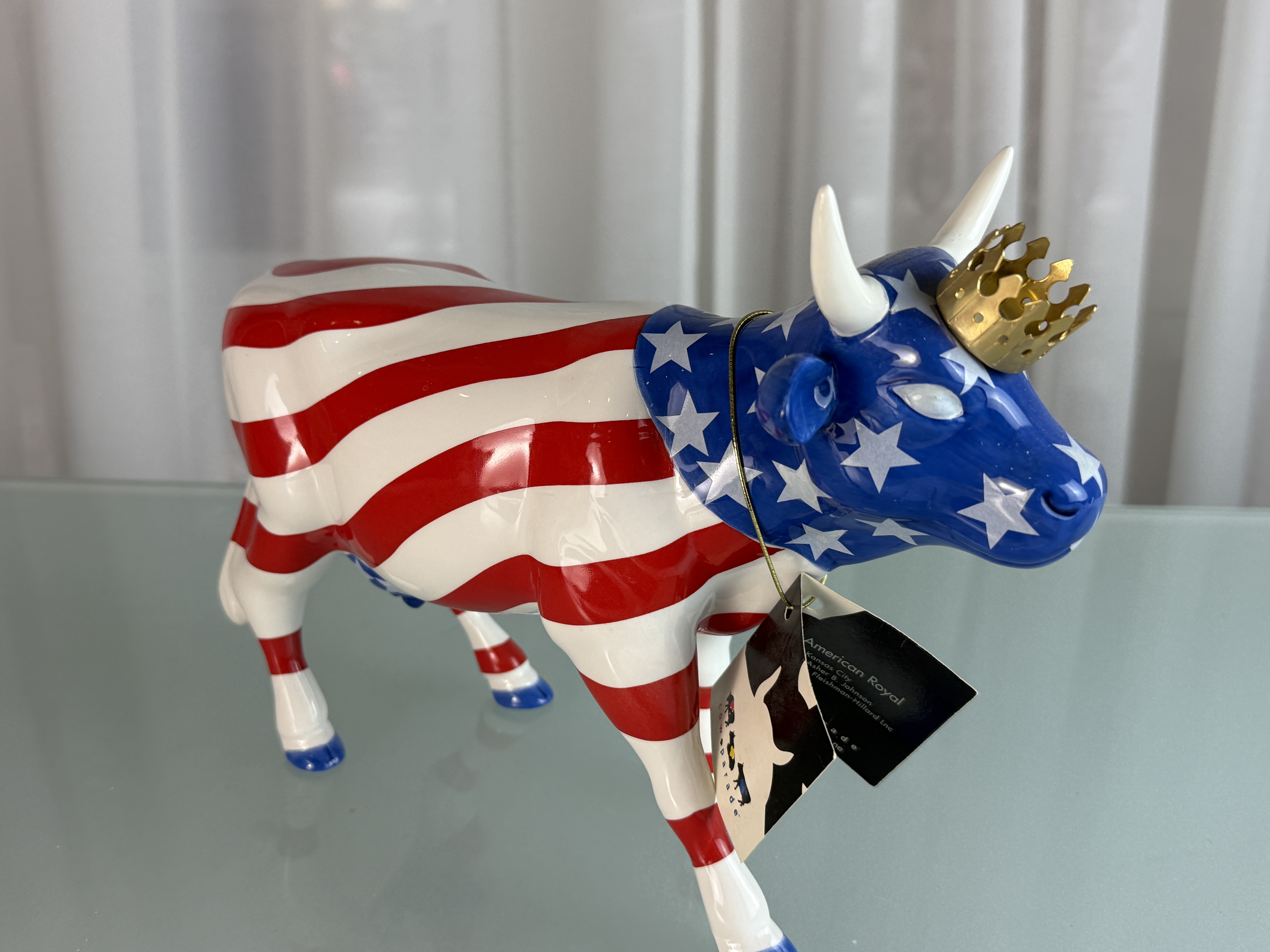 Sammler Figur Kuh Cow Parade 19 x 25 cm. Top Zustand 