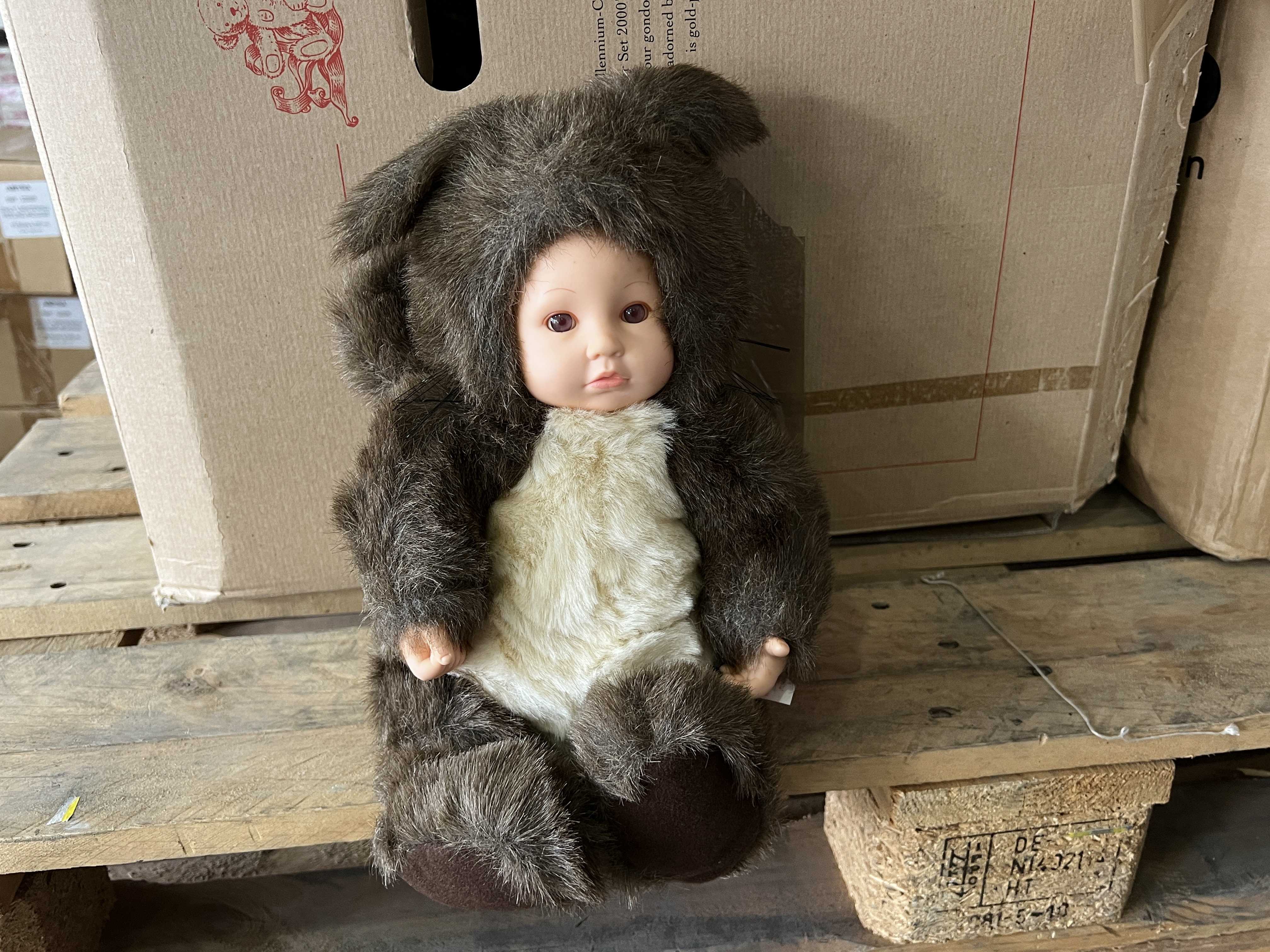 Künstlerpuppe Vinyl Puppe 35 cm. Top Zustand   Künstlerpuppe Vinyl Puppe 35 cm. Top Zustand