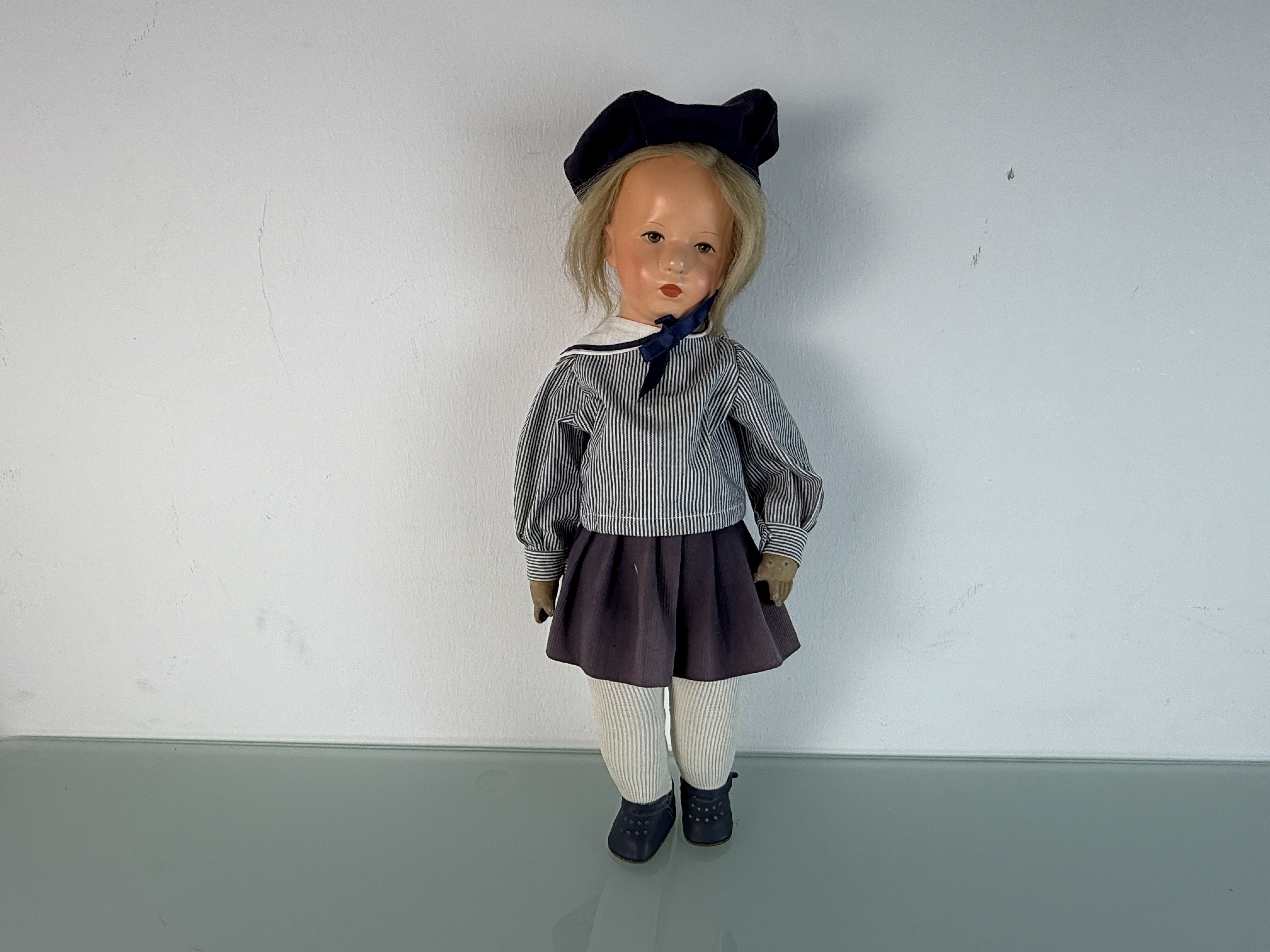 Alte Käthe Kruse Puppe Sammlerpuppe 48 cm  Zustand siehe Fotos 