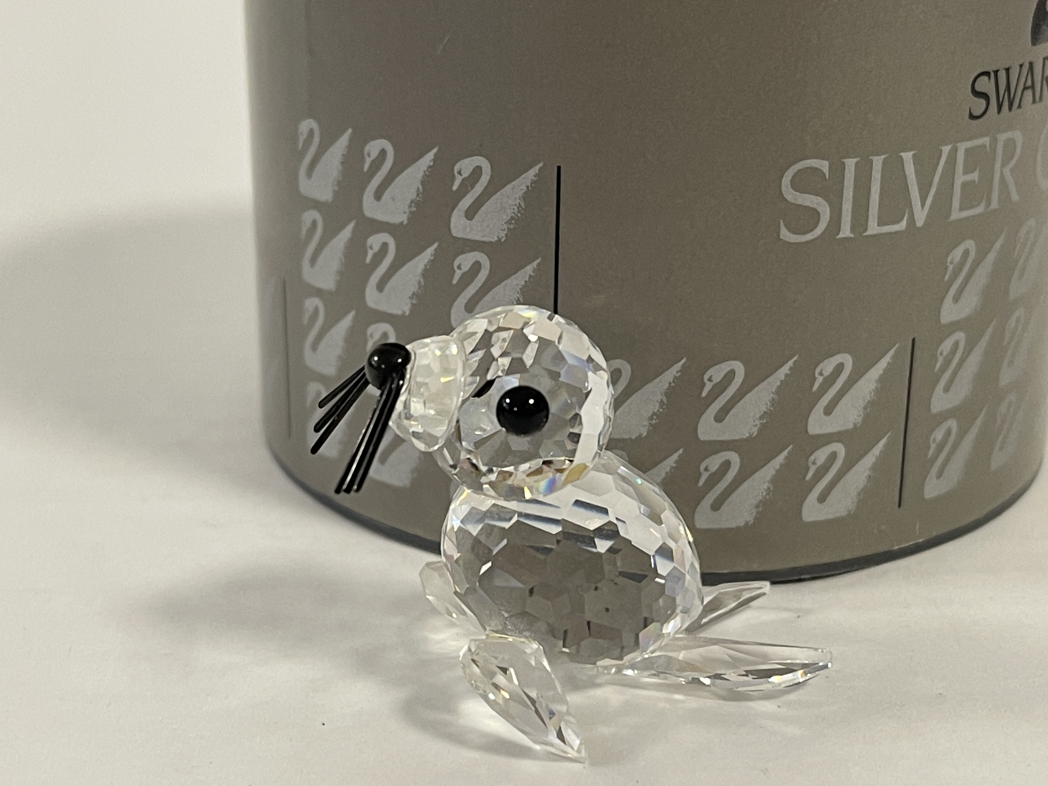  Swarovski Figur 012530 Robbe 4 cm. Ovp & Zertifikat. Top Zustand   