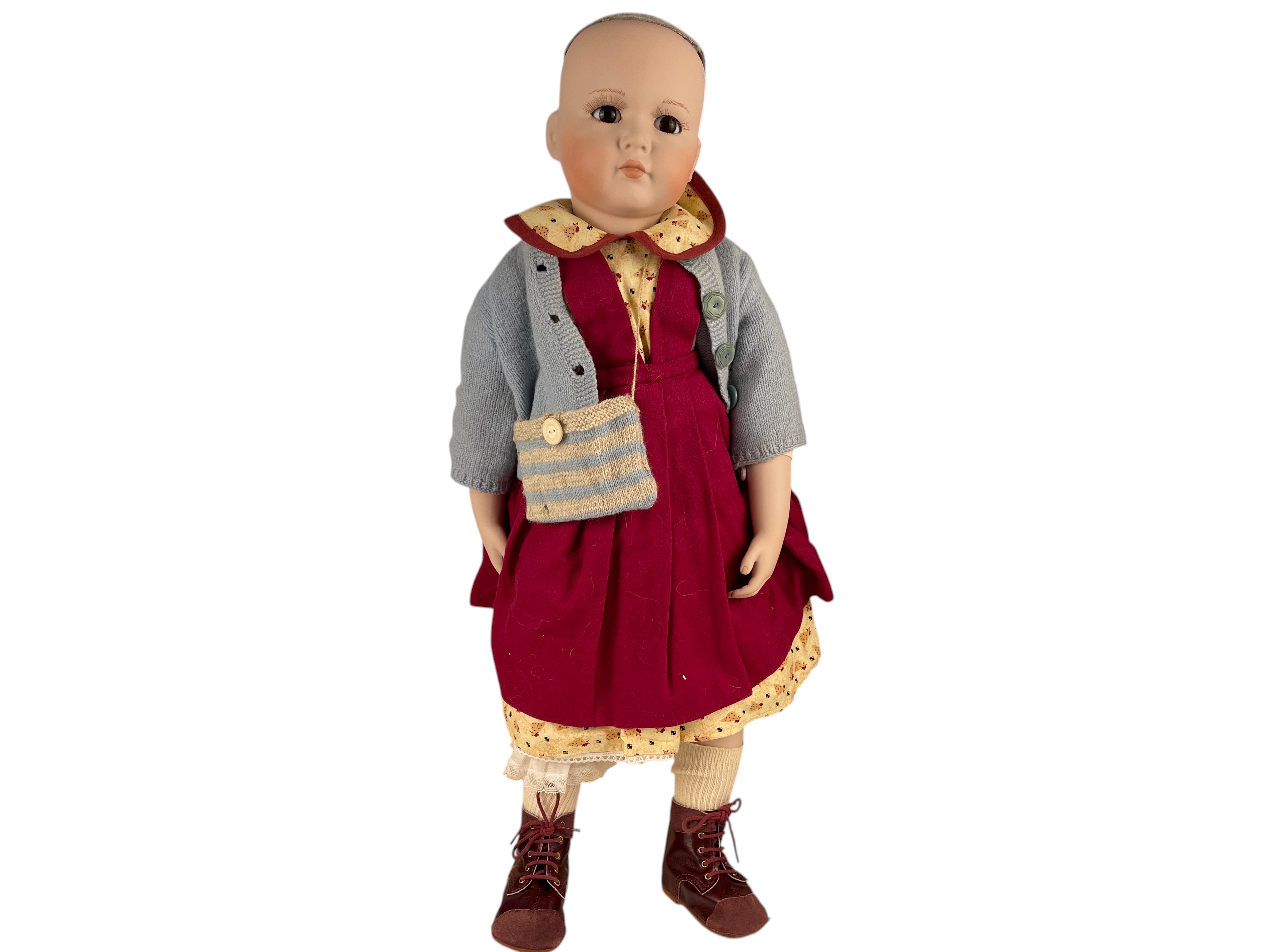 Künstlerpuppe Simon Halbig Puppe 60 cm. Zustand  Siehe Fotos 