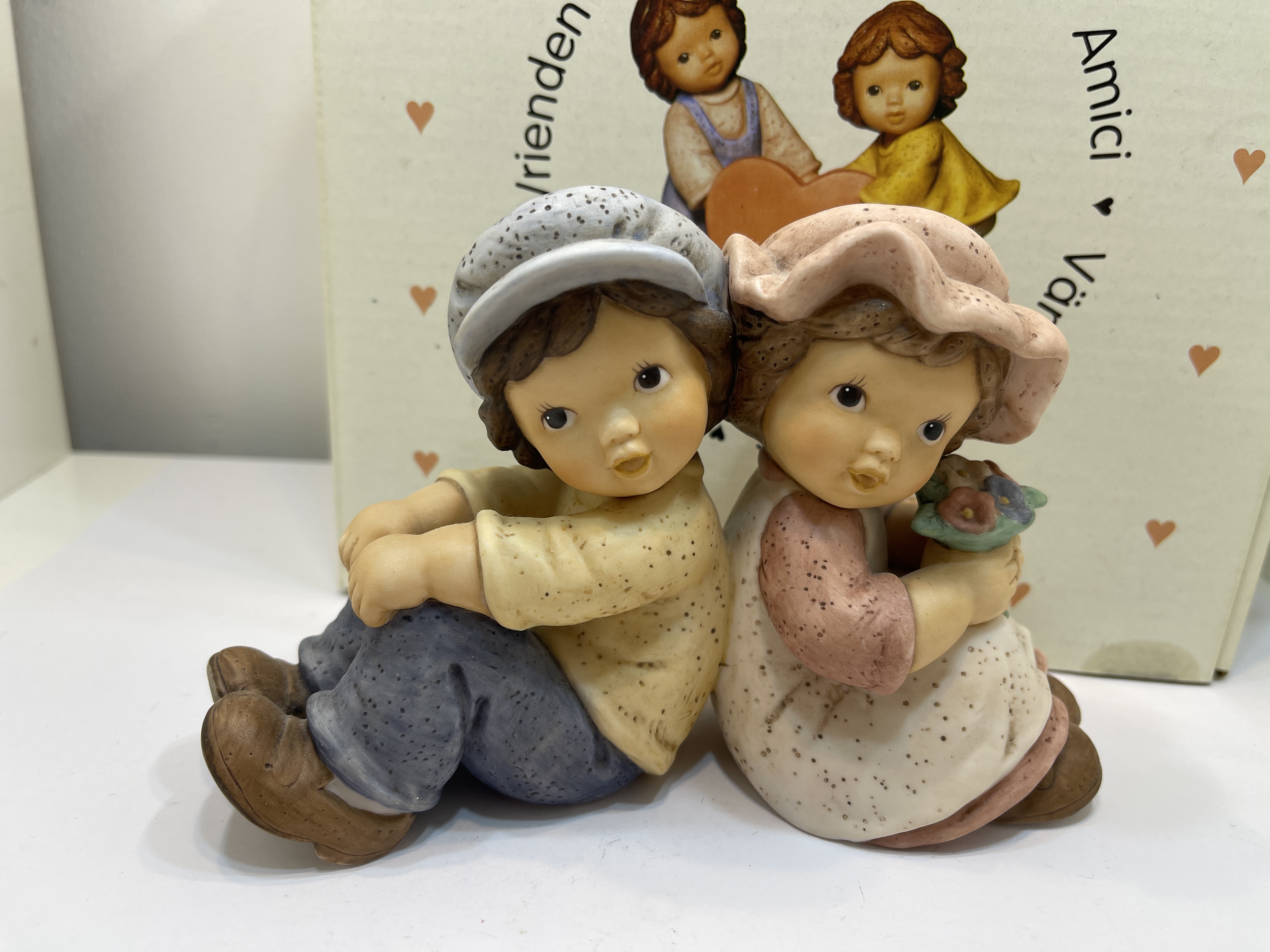 Goebel Figur Nina + Marco 9,5 cm + OVP. 1 Wahl Top Zustand