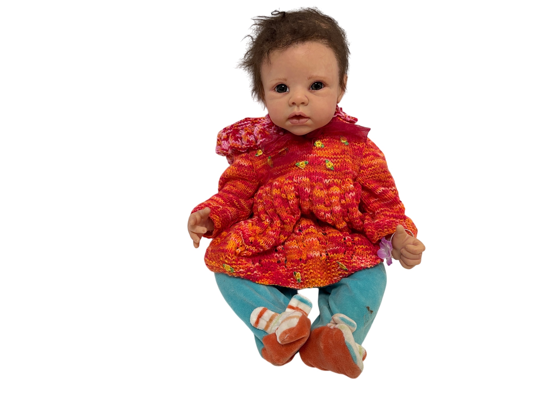 Künstlerpuppe Sammler Vinyl Puppe 50 cm. Top Zustand