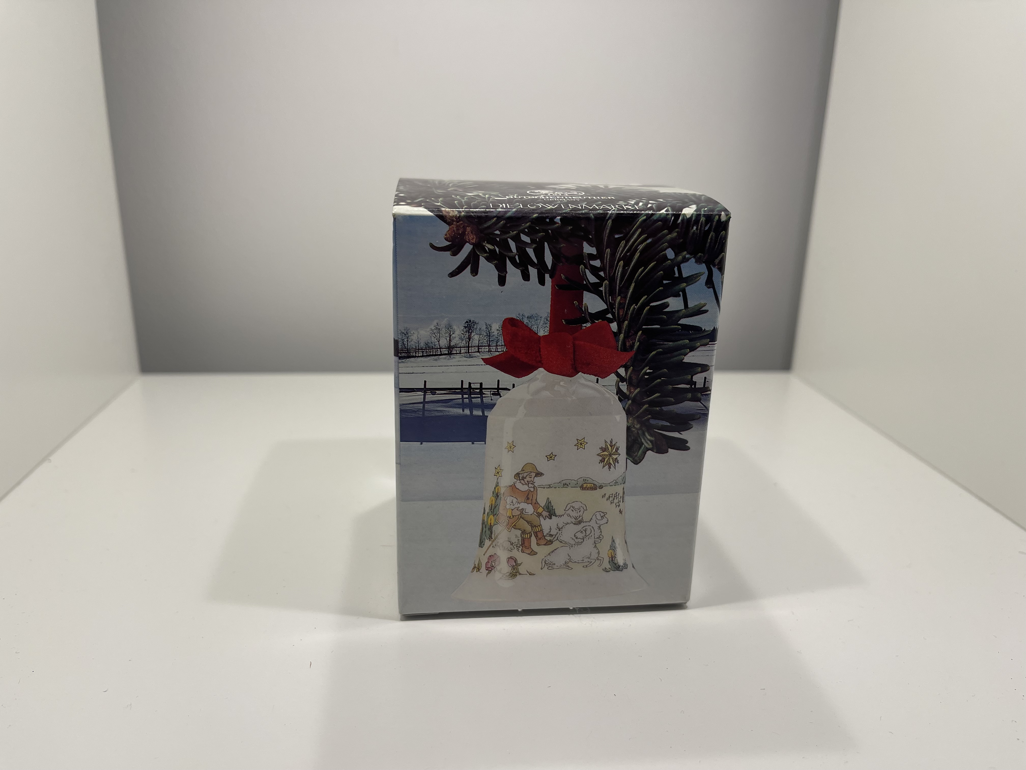  Hutschenreuther Weihnachtsglocke 1994 mit Ovp. 7 cm. Top Zustand.    