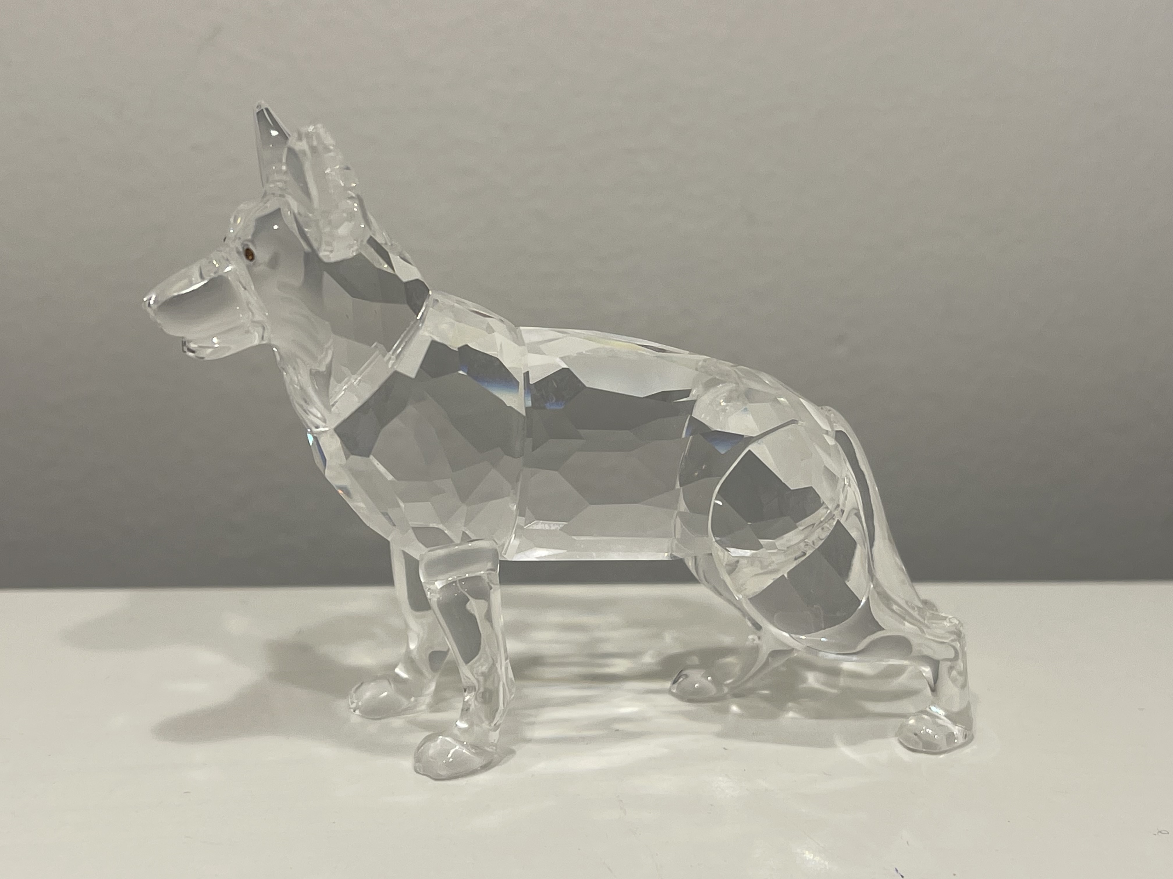  Swarovski Figur 235484 Schäferhund 8 cm. - Top Zustand  