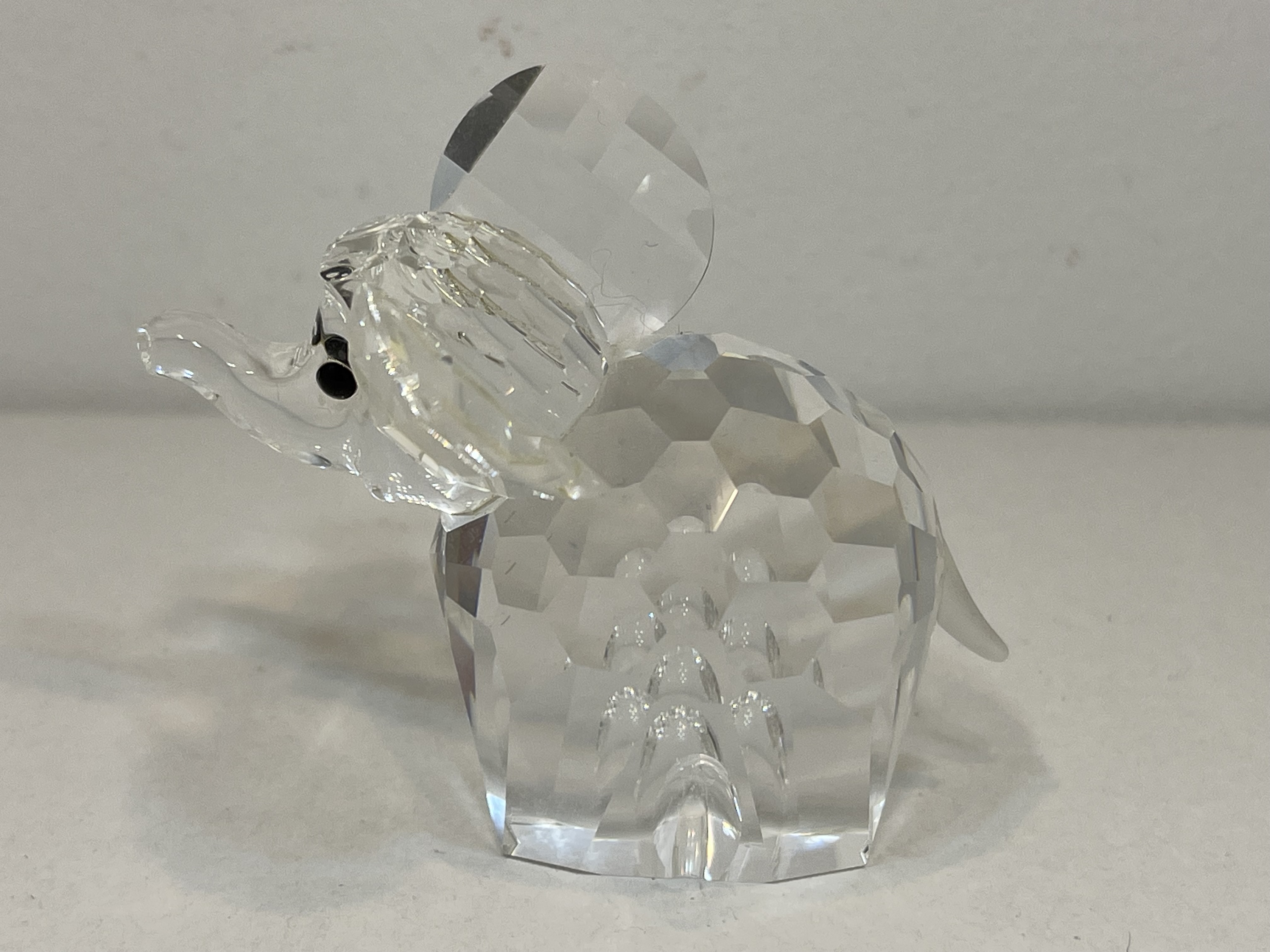 Swarovski Figur 015169 Elefant Groß 6,5 cm. Top Zustand