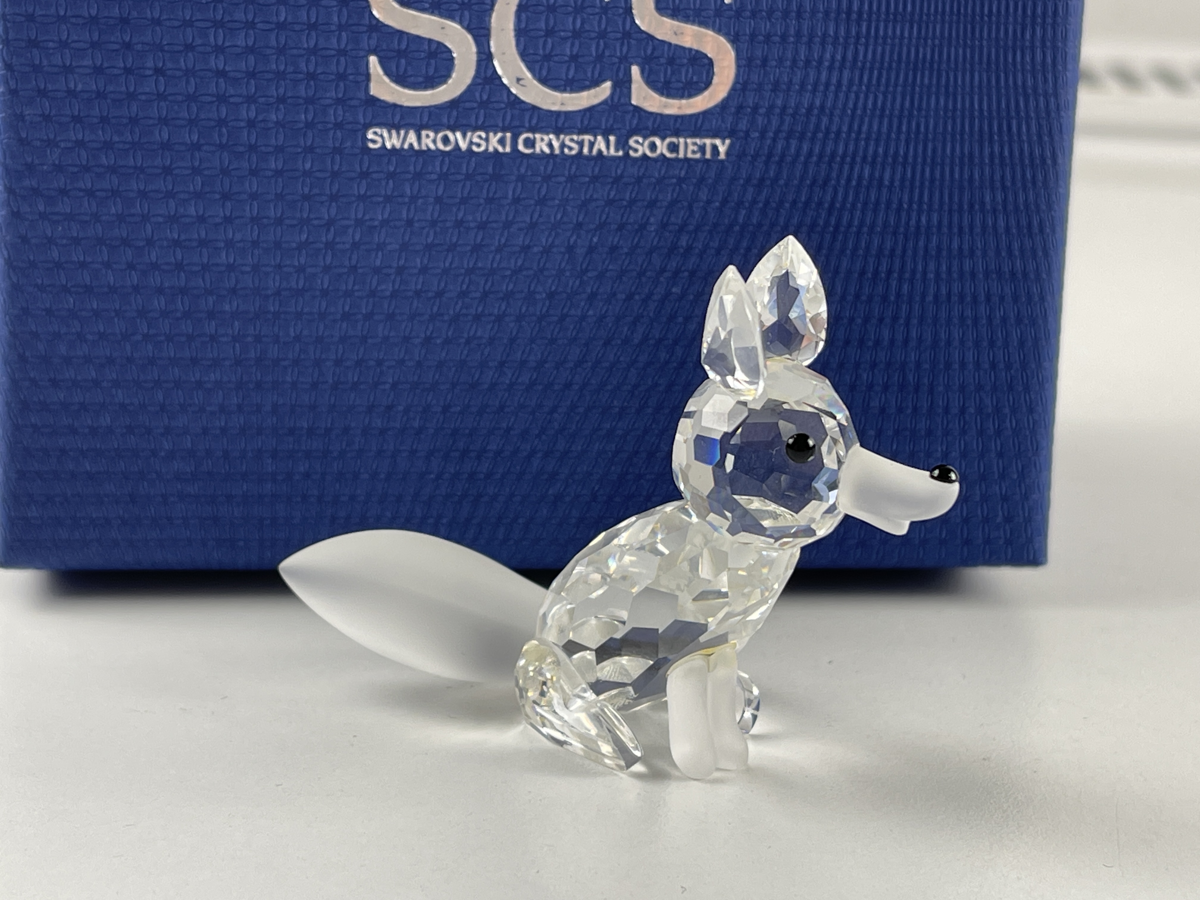  Swarovski Figur 013837 Großer Fuchs 7,5 cm. Kiste & Zertifikat. Top Zustand 