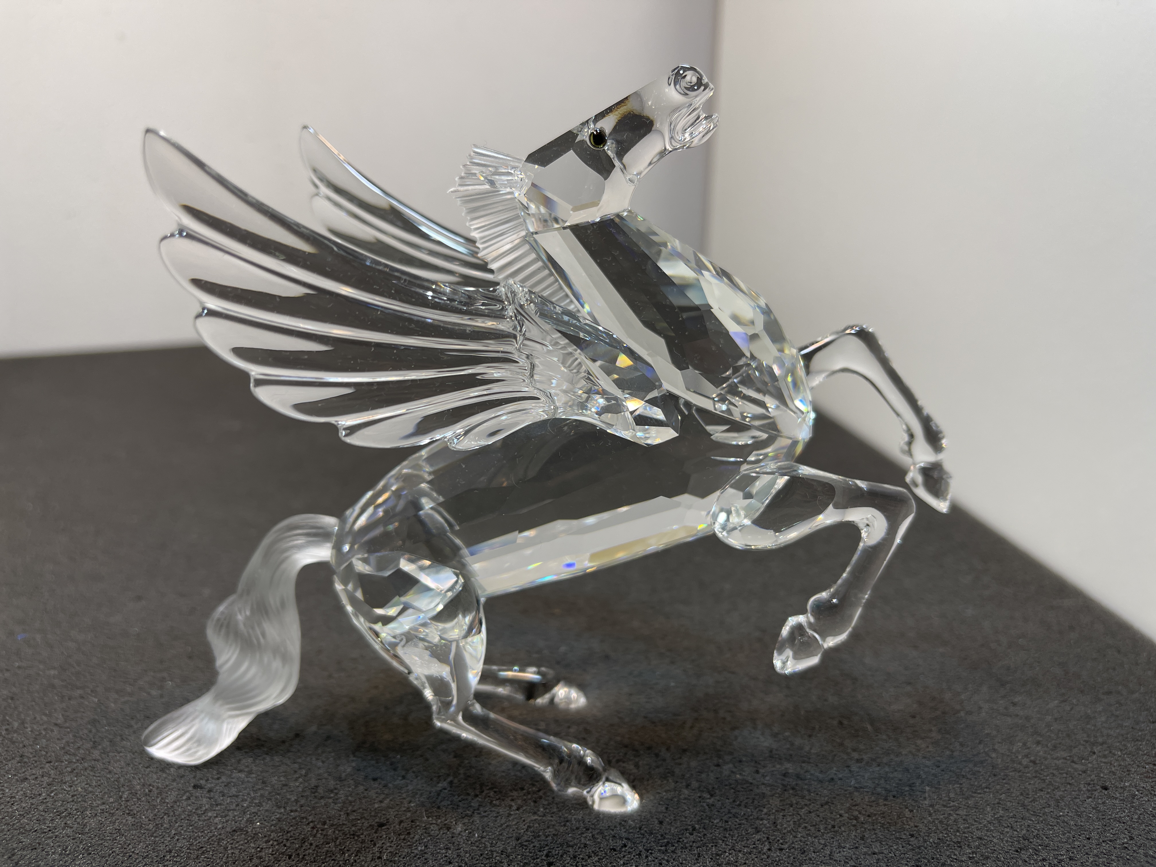 Swarovski Figur Kristall 216327 Jahresfigur Pegasus 12,5 cm. Top Zustand  