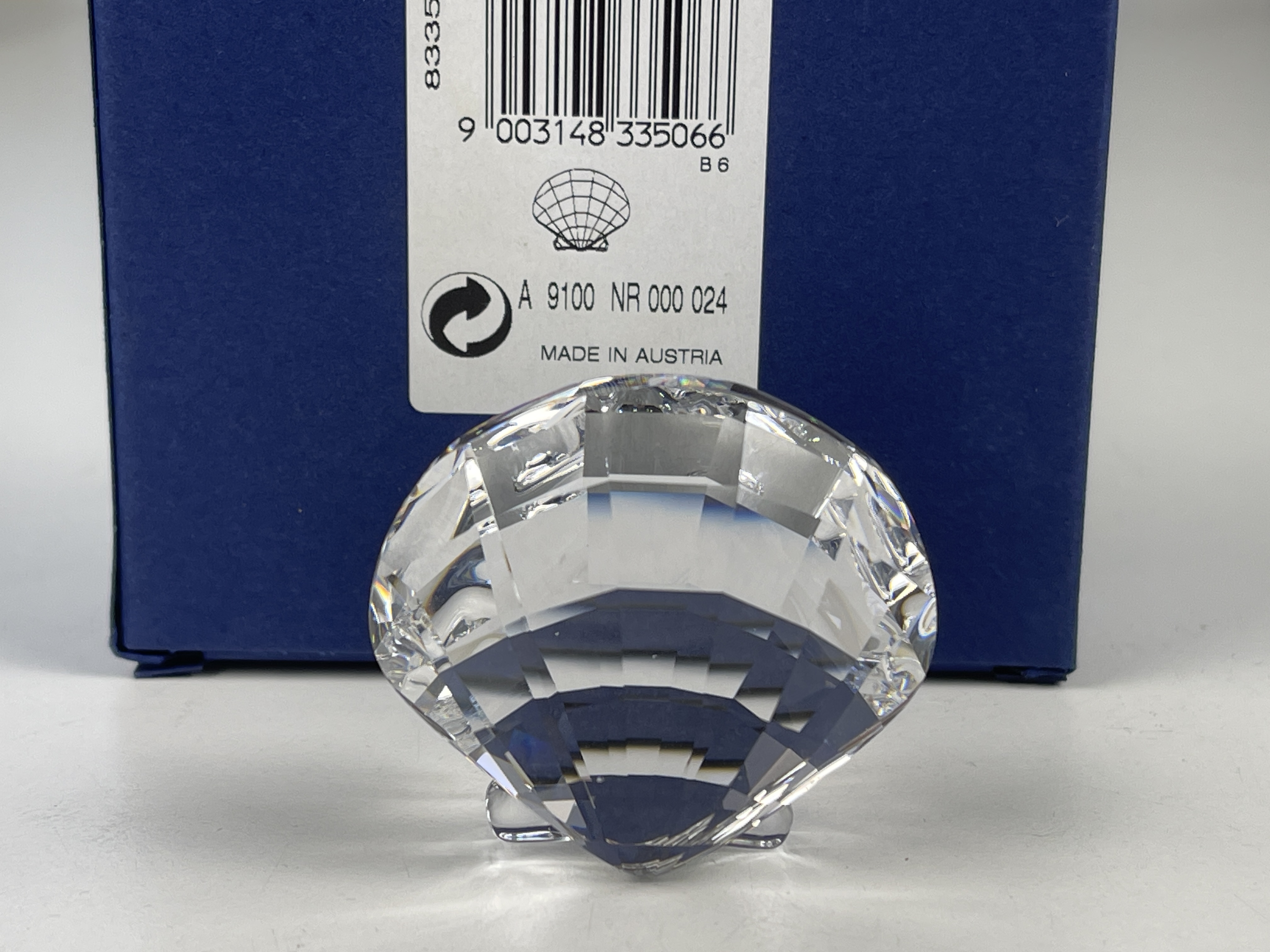  Swarovski Figur 833506 Muschel 5 cm mit Ovp. Unbenutzt. Top Zustand  