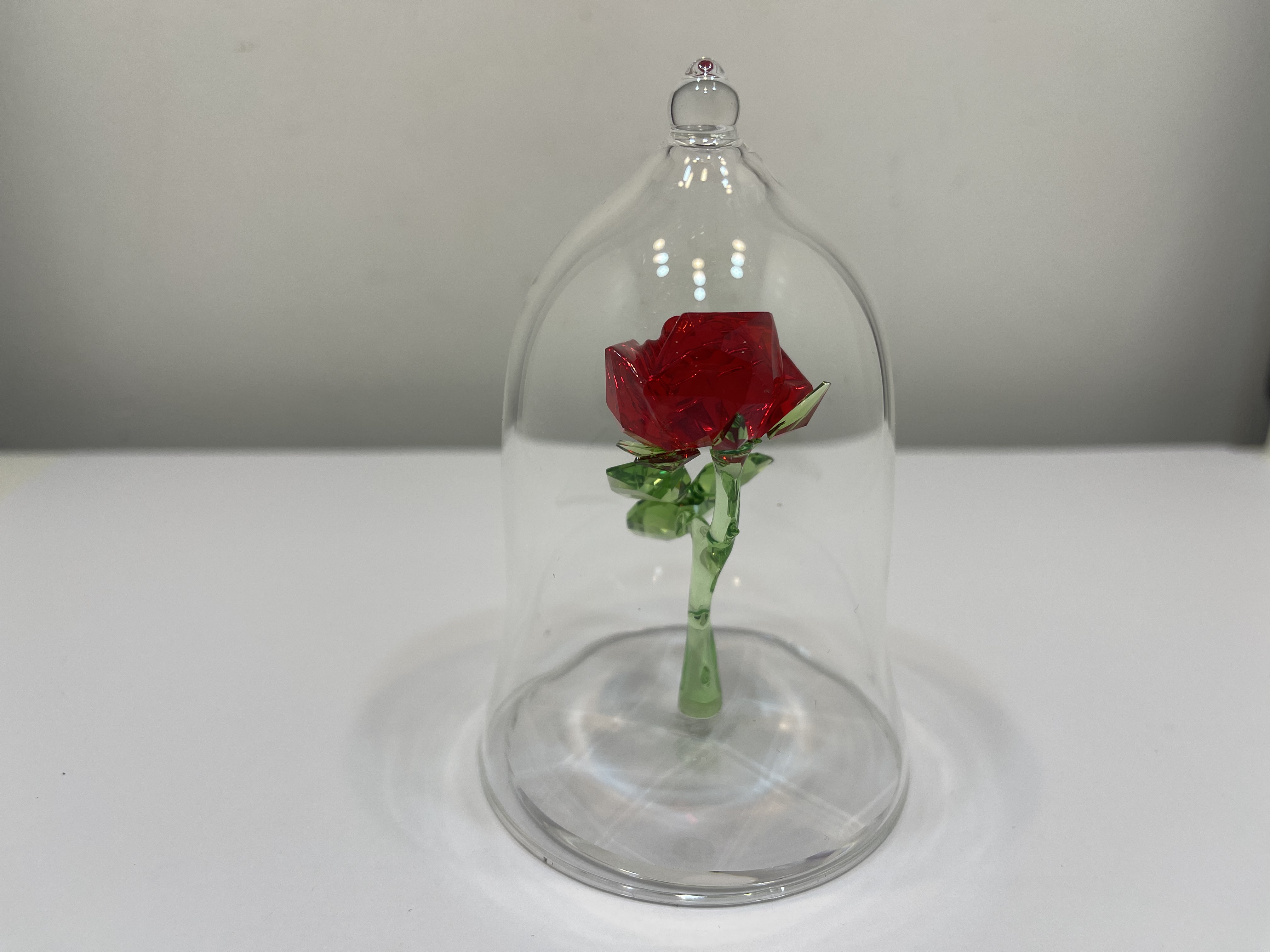 Swarovski Figur 5230478 Disney Verzauberte Rose 9 cm. Top Zustand