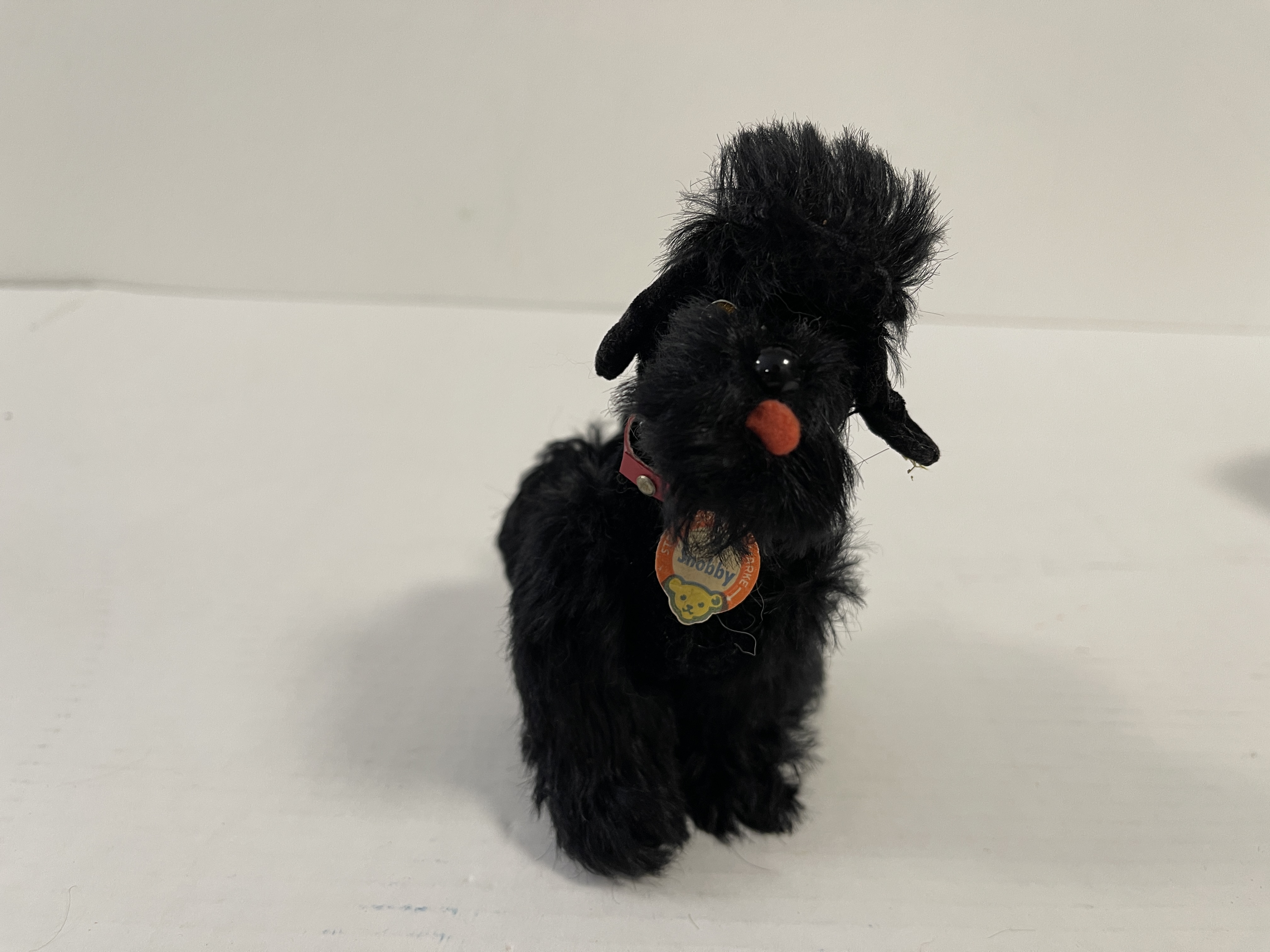 Steiff Tier Hund Pudel 14 cm. Zustand  siehe Fotos 