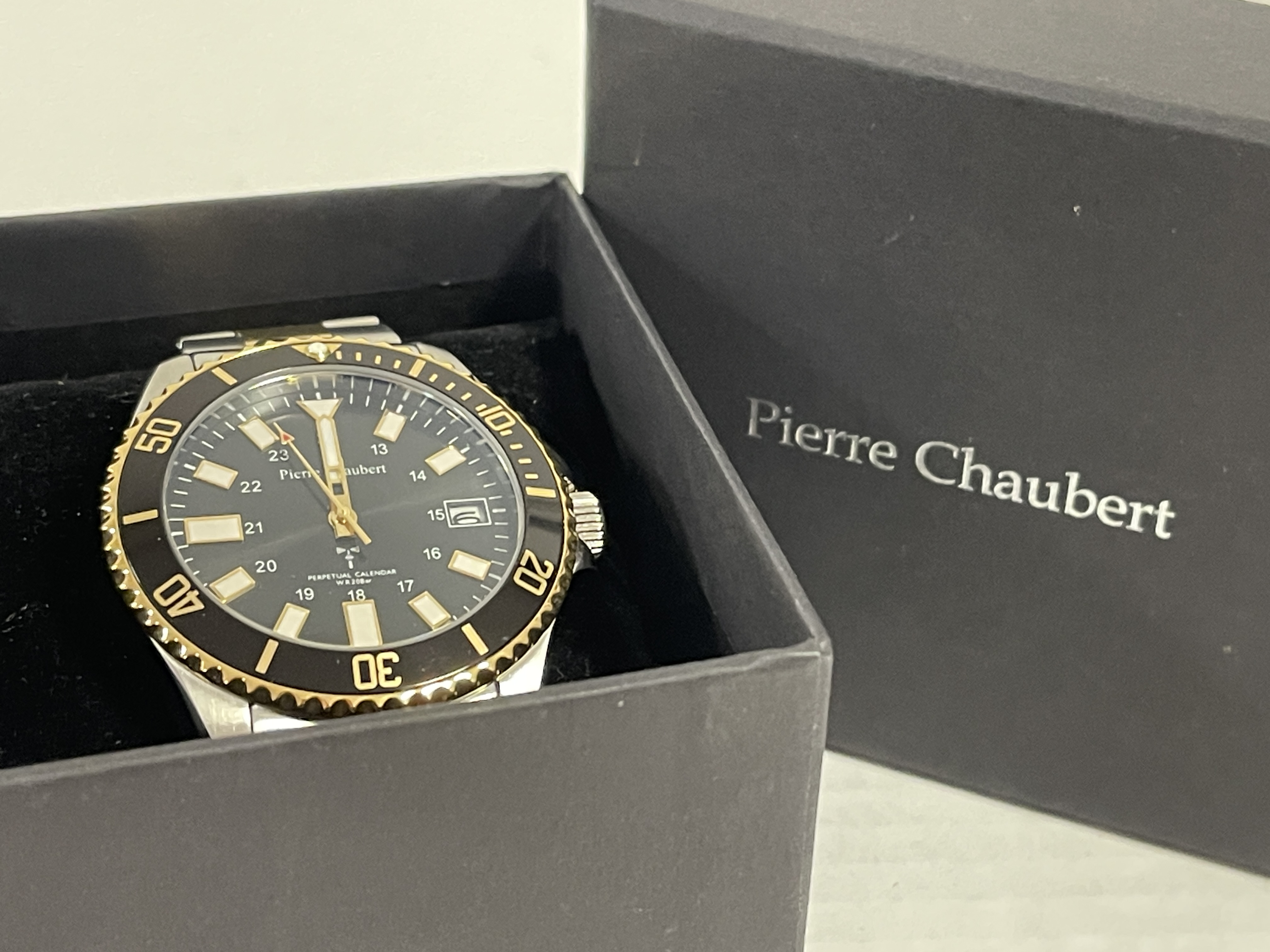 Pierre Chaubert Herren Armbanduhr Quartz - Top Zustand    