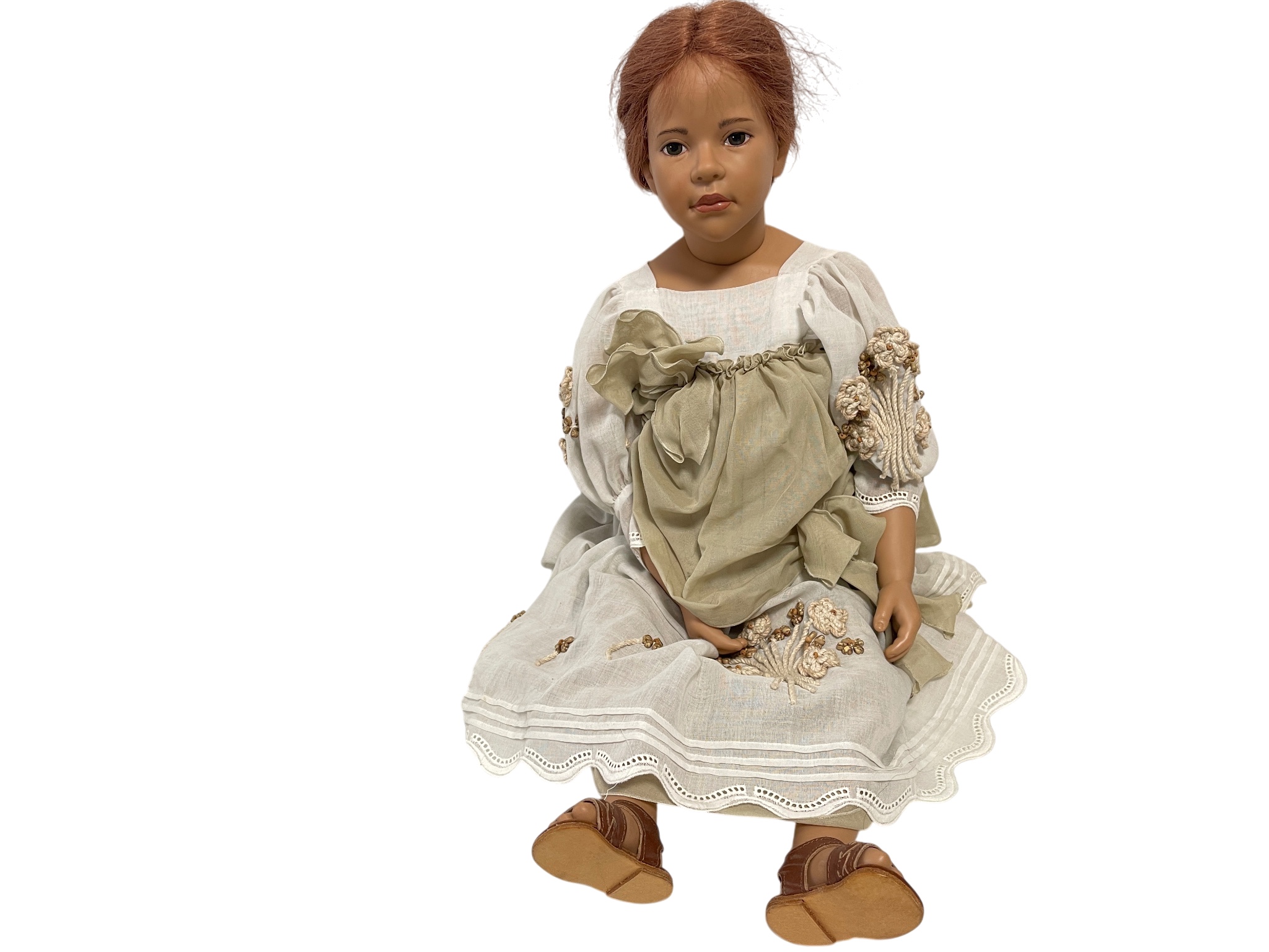 Sigikid Ilse Wippler Vinyl Künstlerpuppe Puppe 66 cm. Top Zustand   