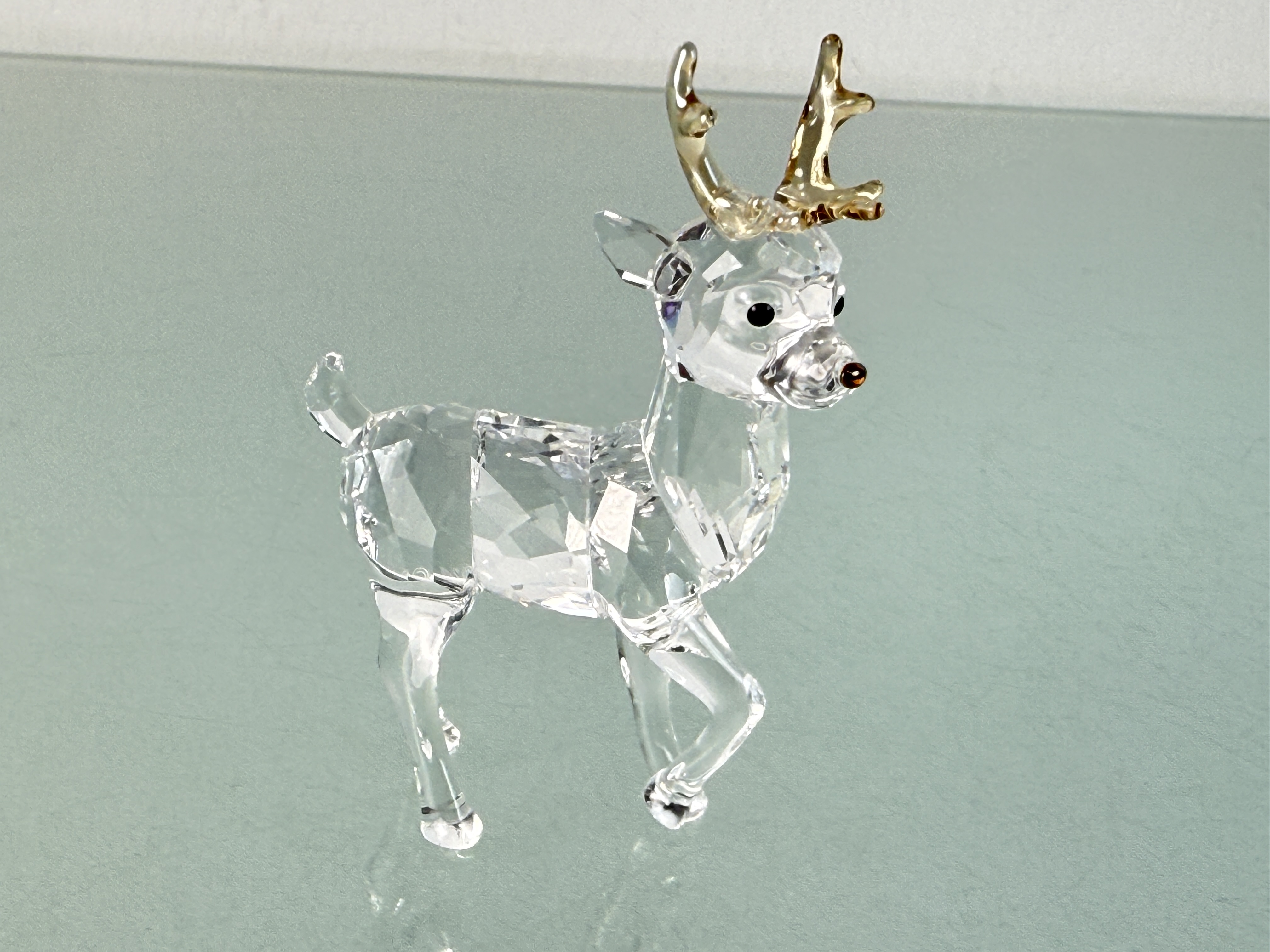 Swarovski Figur 5400072 Santas Rentier 6,2 cm - Top Zustand 