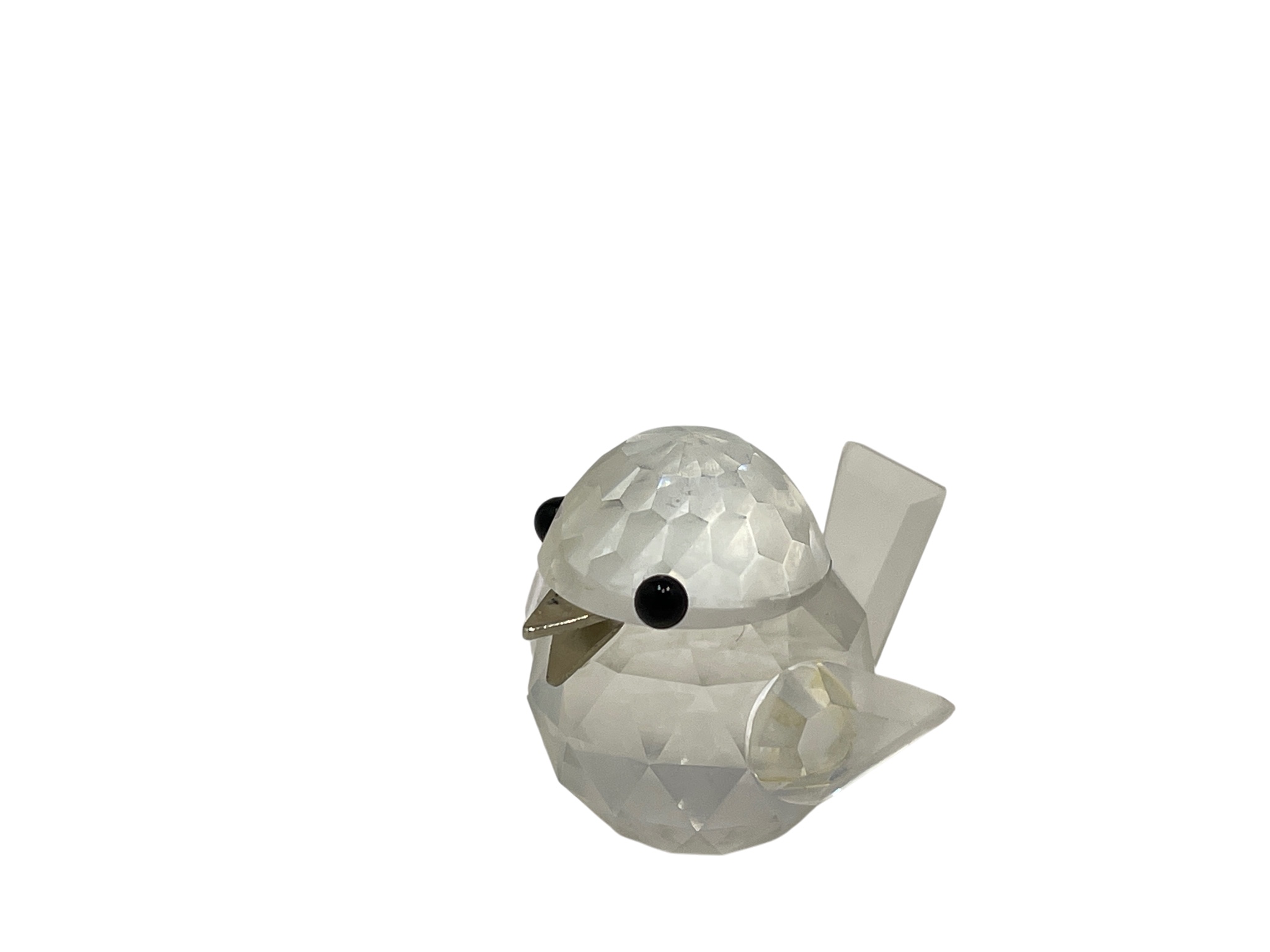  Swarovski Figur Kristall Spatz 3 cm. Top Zustand.  
