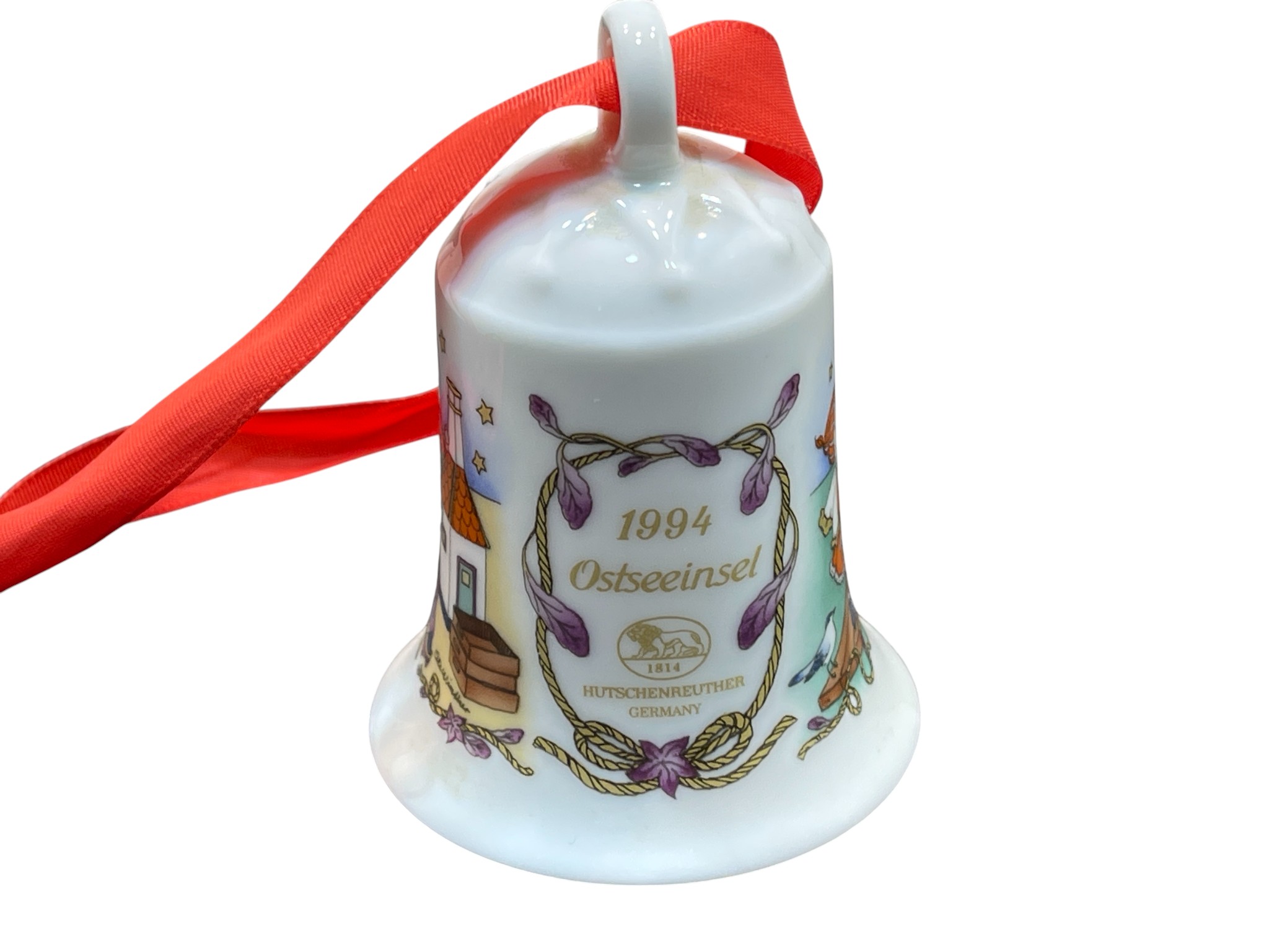  Hutschenreuther 1994 Weihnachtsglocke  7 cm. Top Zustand.      