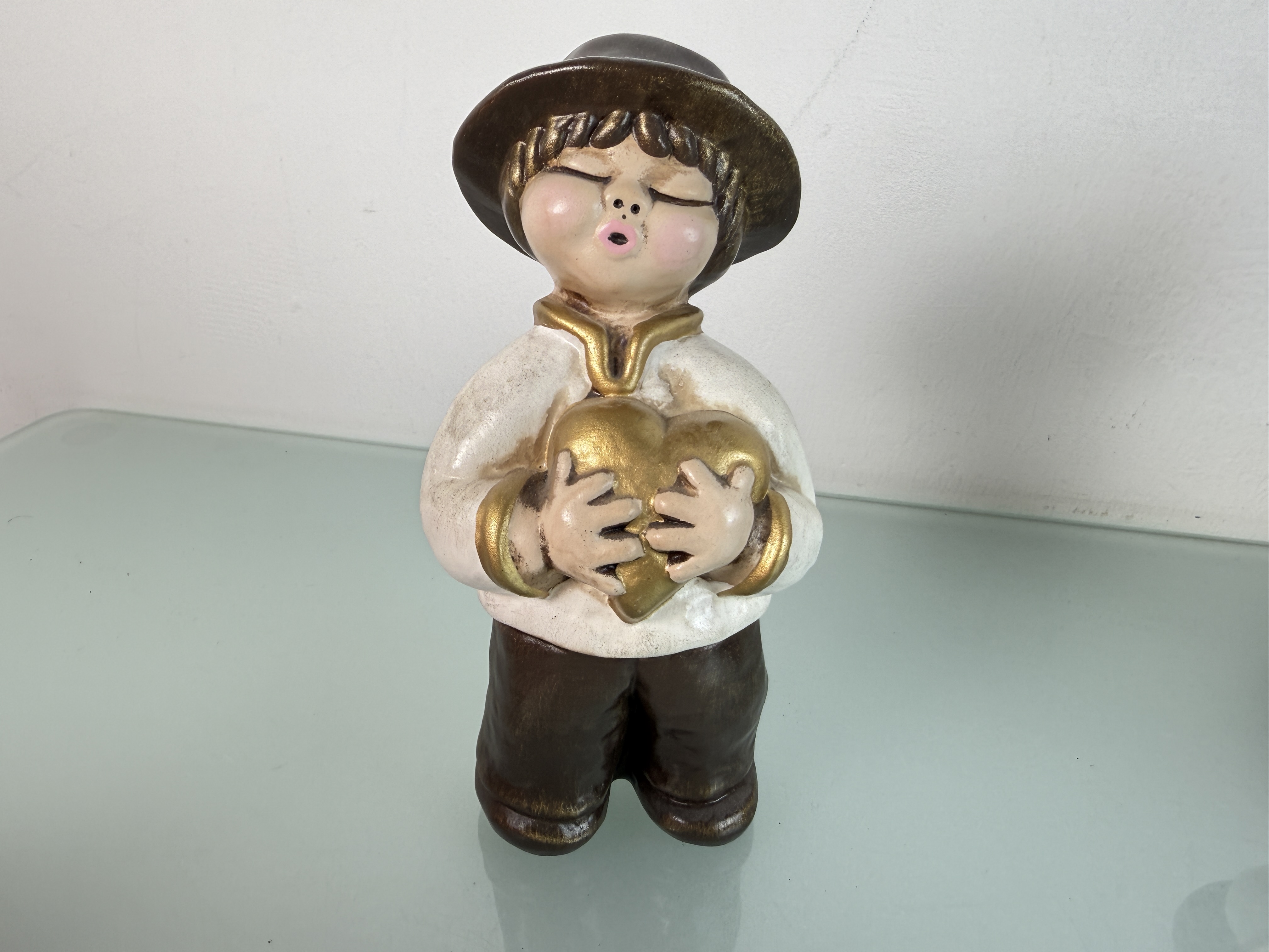Thun Figur Junge Keramik Sammler Figur 21cm 1 Wahl Top Zustand. 