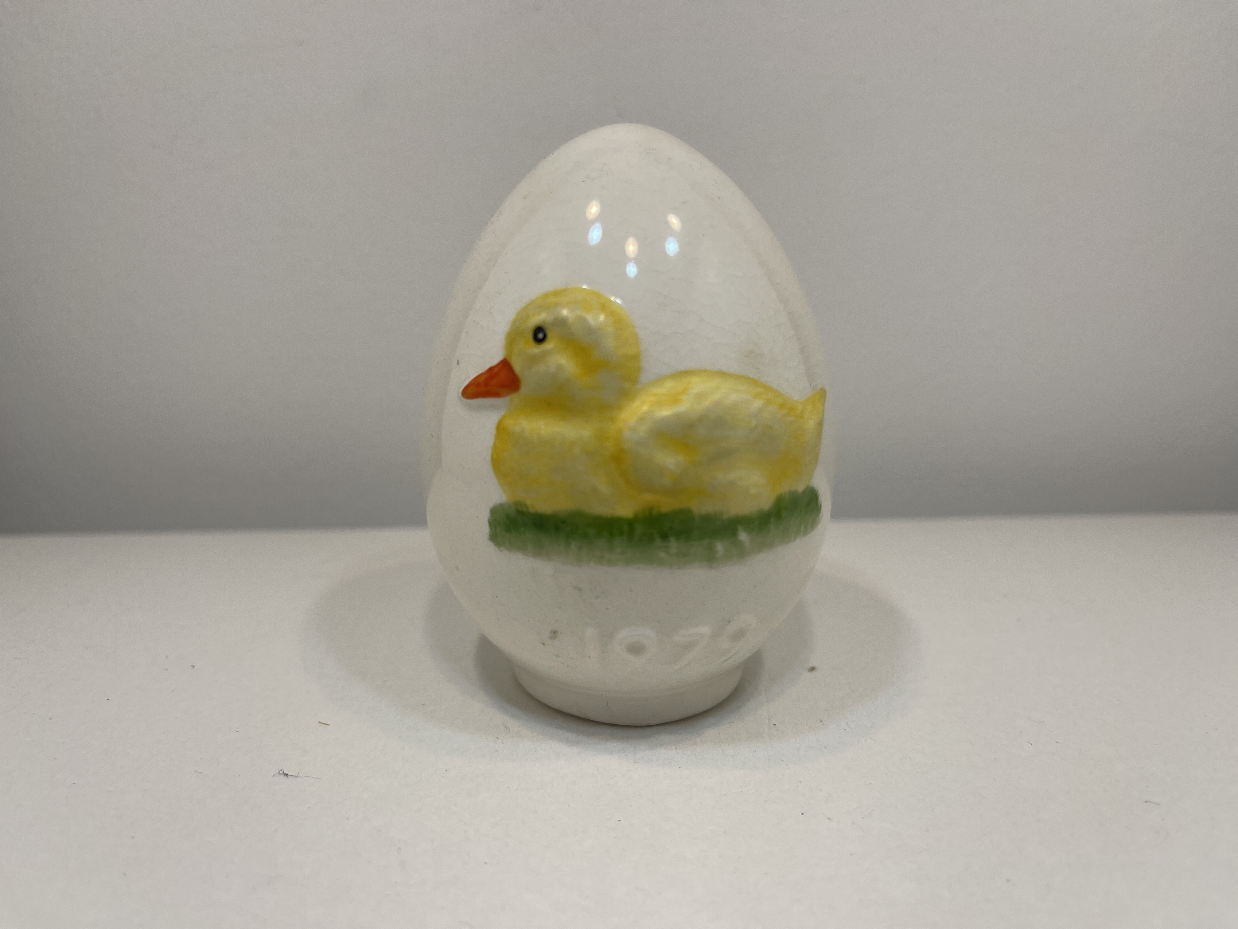  Goebel Figur Ei 1979 Ente 8 cm. 1 Wahl. Top Zustand.
