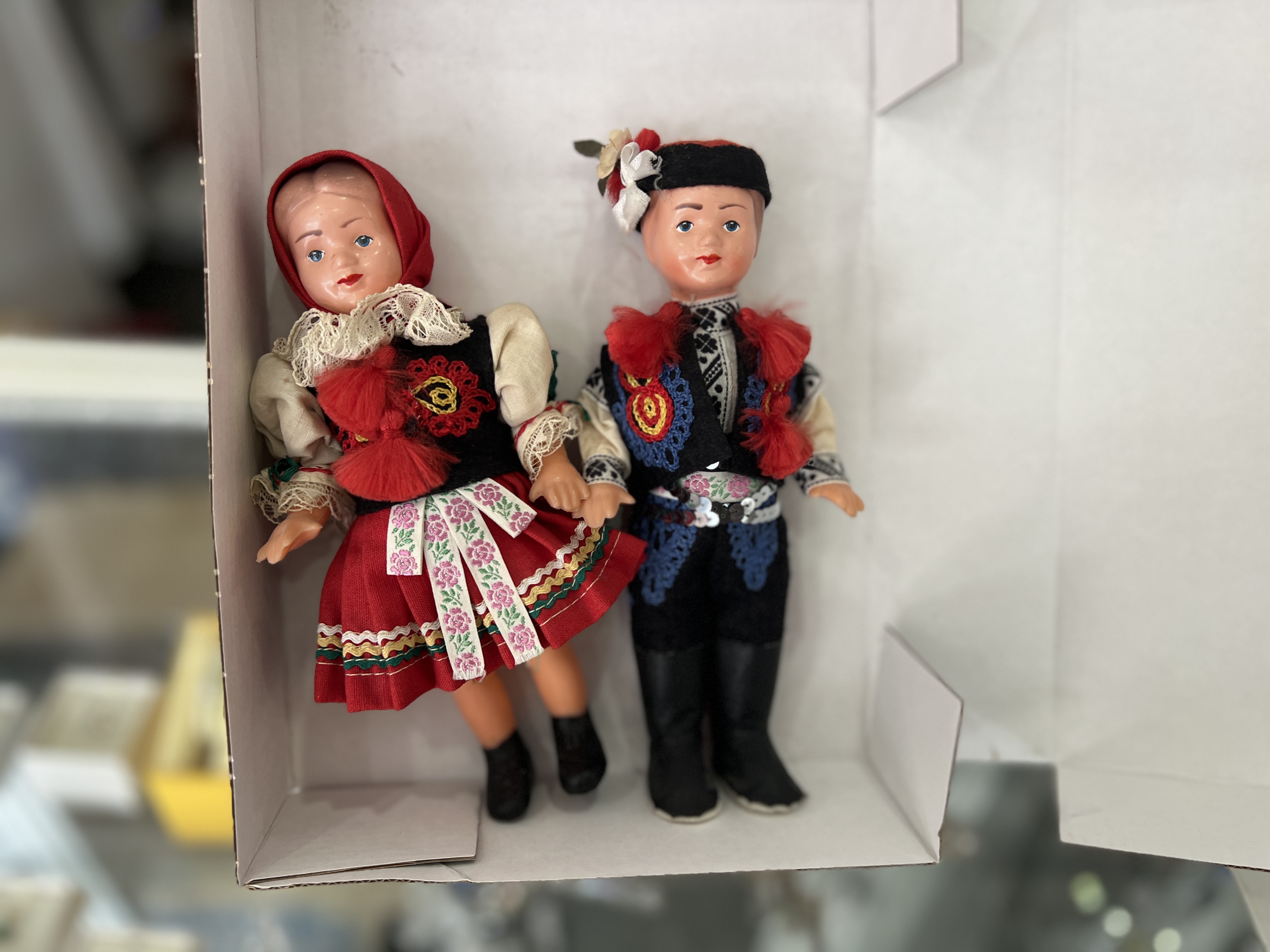 Puppenkonvolut 2 stück Künstlerpuppe  20 cm / Sammlerpuppen Top Zustand - siehe Fotos      
