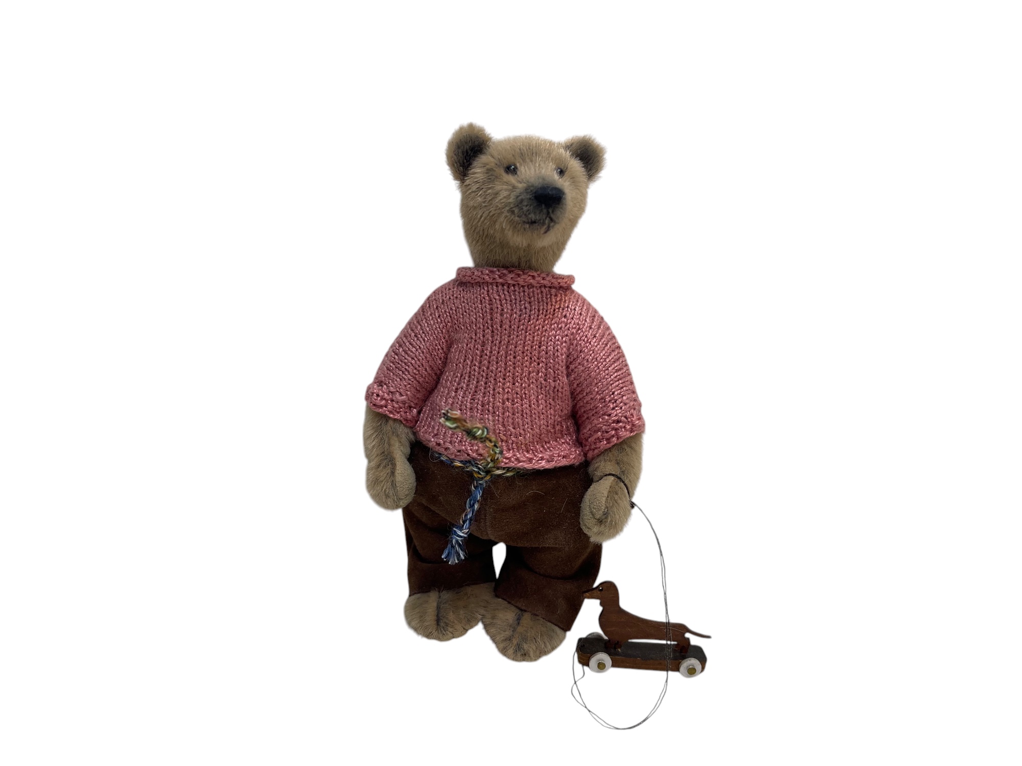 Künstlerbär Teddybär 13 cm. Top Zustand.  