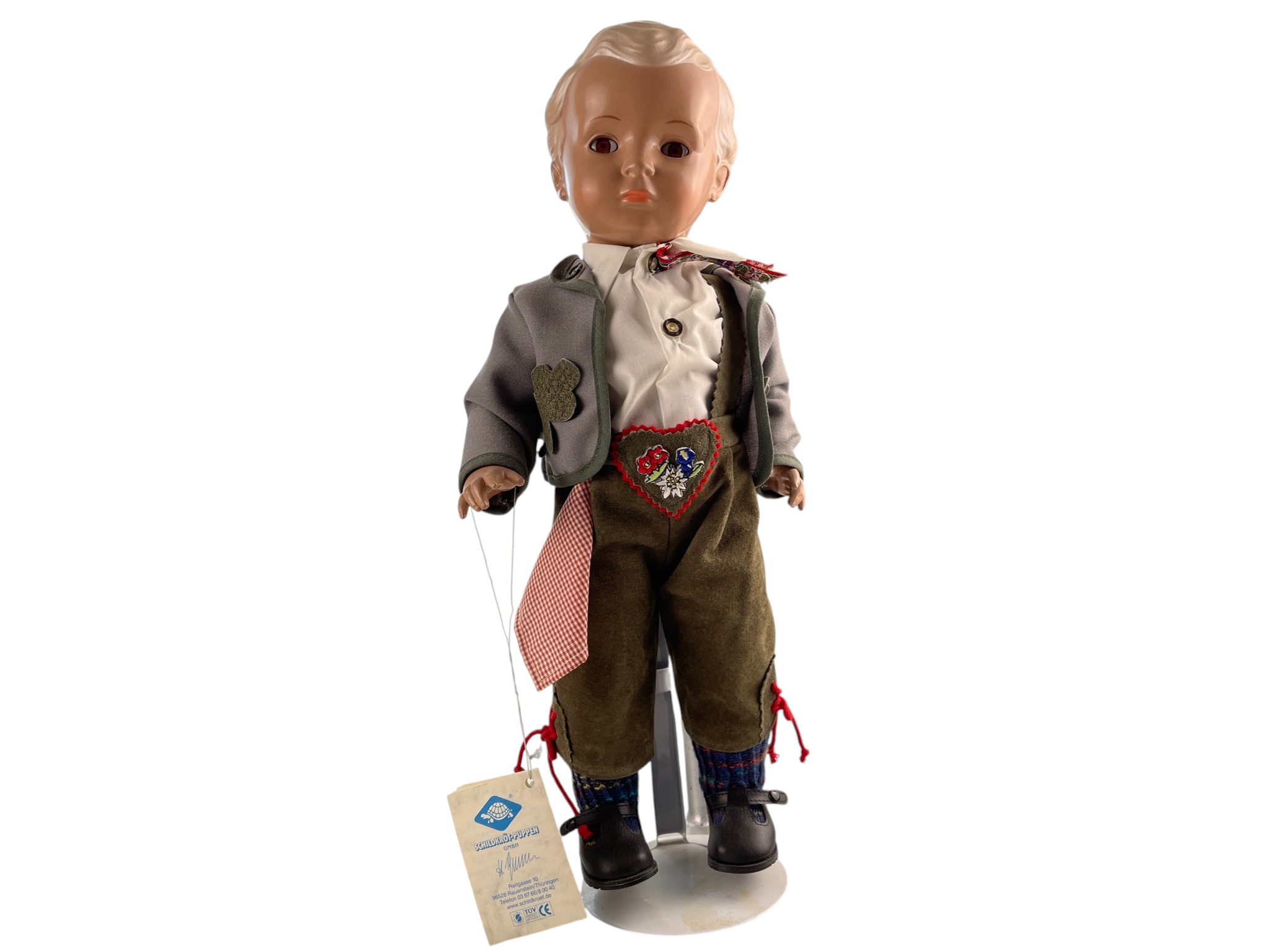 Schildkrötpuppe Tortulon Puppe 46 cm Top Zustand 