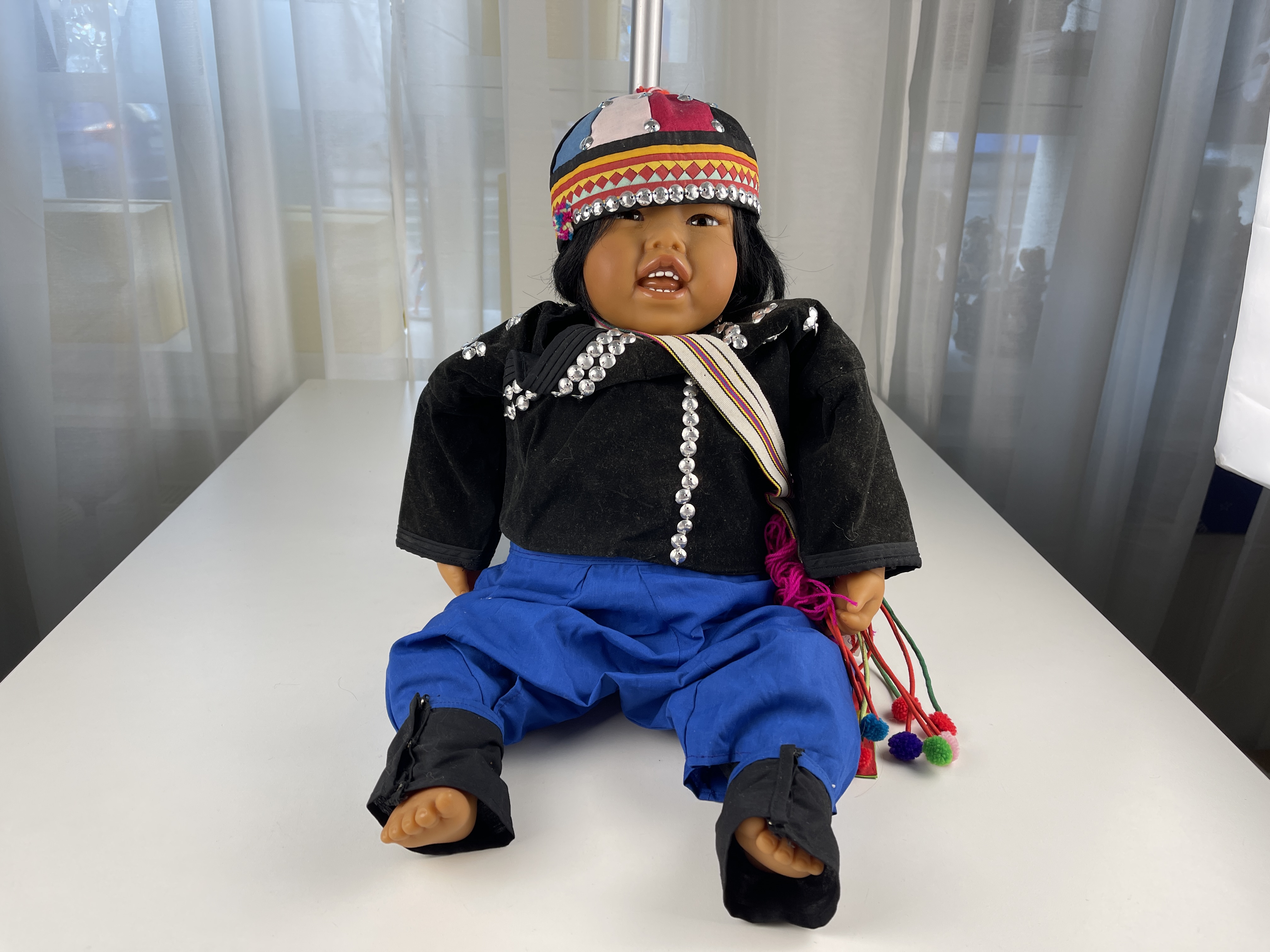 Künstlerpuppe Sammler Götz Carin Lossnitzer Vinyl Puppe 55 cm. Top Zustand 