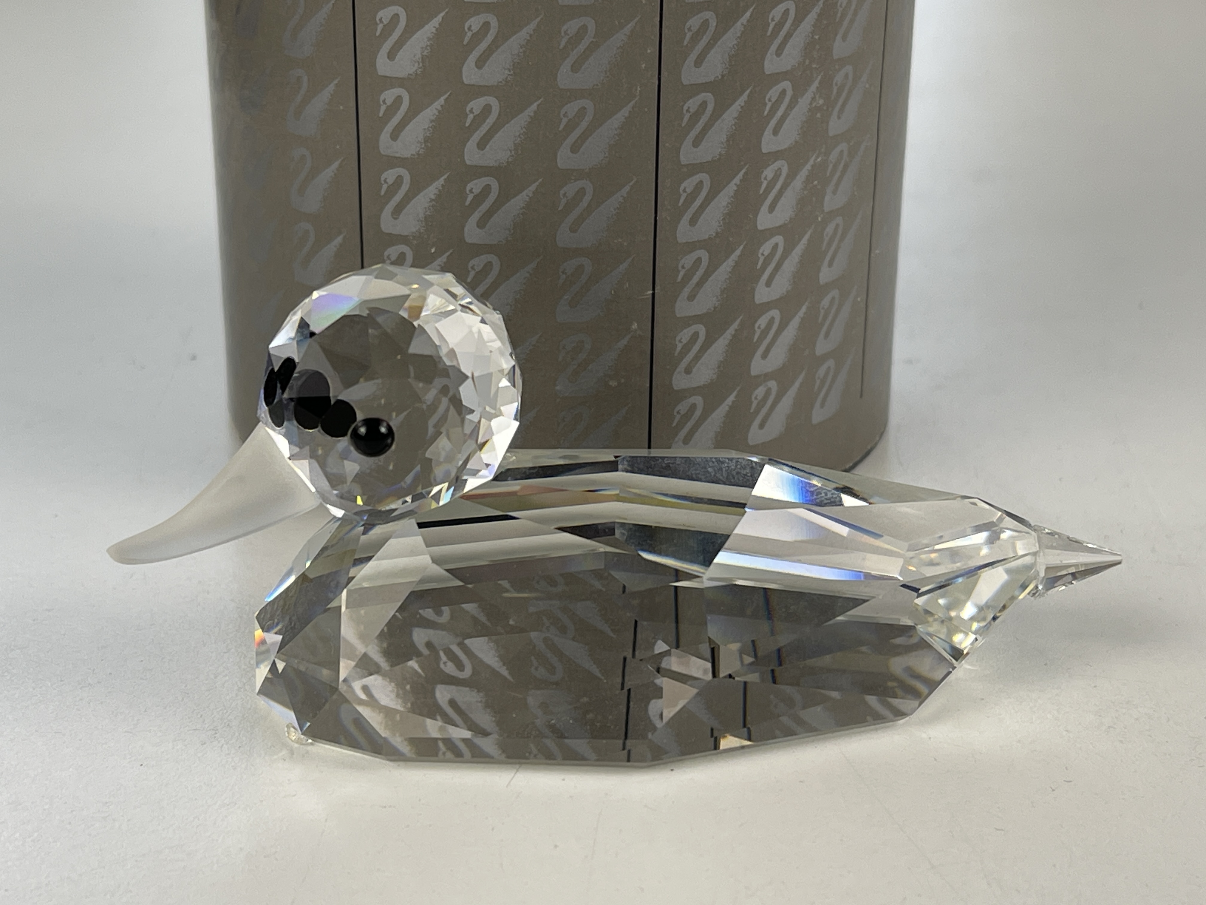 Swarovski Figur 012723 Große Ente 9,5 cm + Ovp + Zertifikat + Top Zustand.  