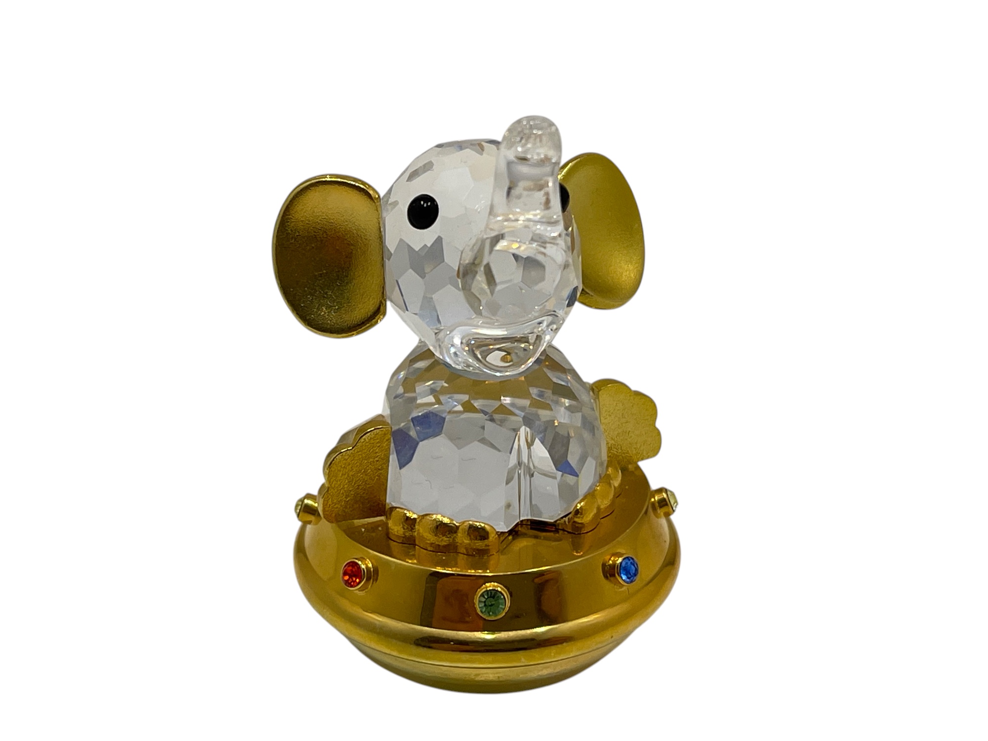 Swarovski Figur 253446 Wackel Elefant 5,8 cm Top Zustand  
