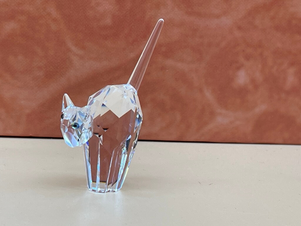 Swarovski Figur 198241 Katze 5,5 cm. Top Zustand
