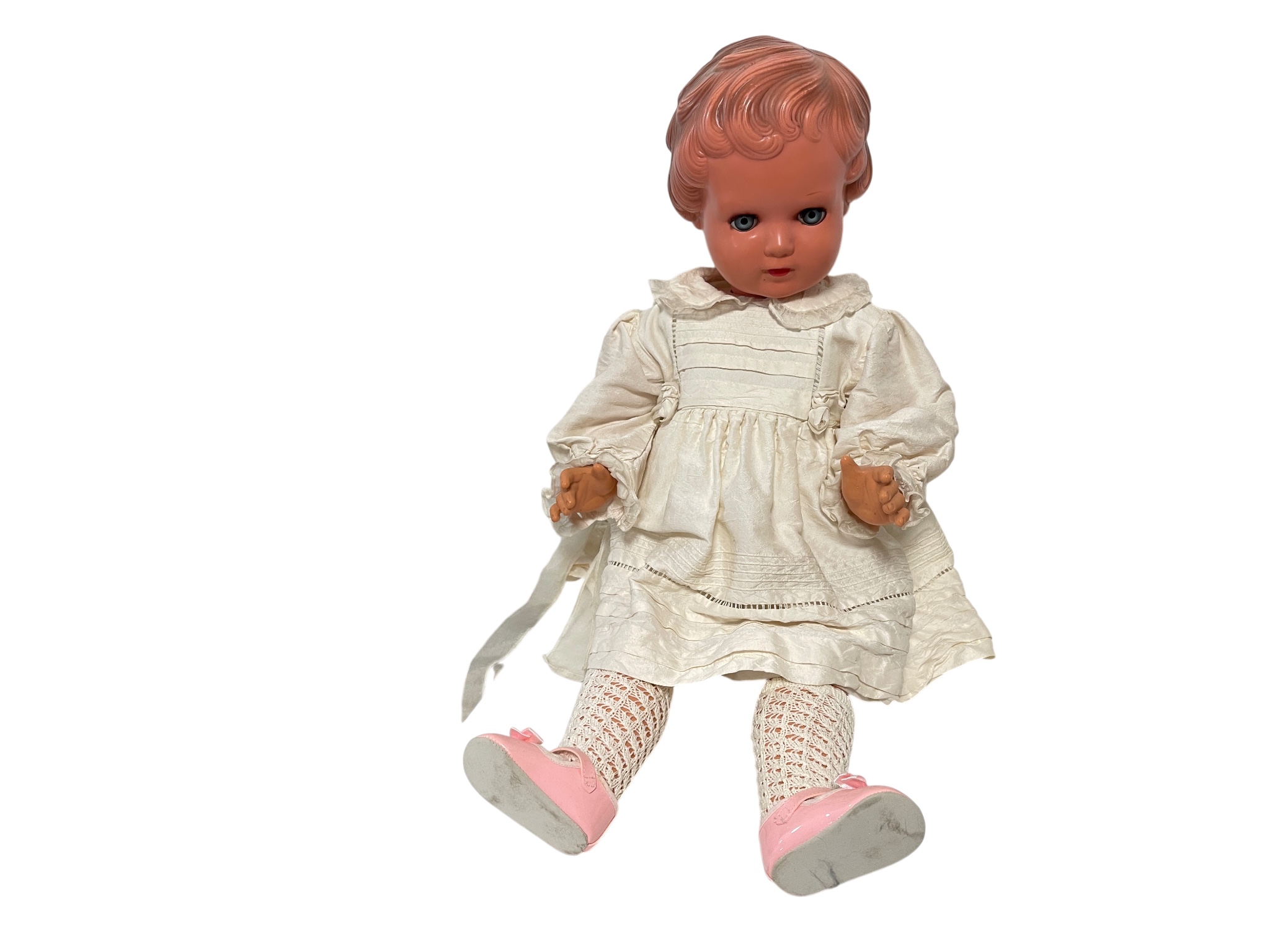 Künstlerpuppe Vinyl 64 cm Zustand Siehe Fotos