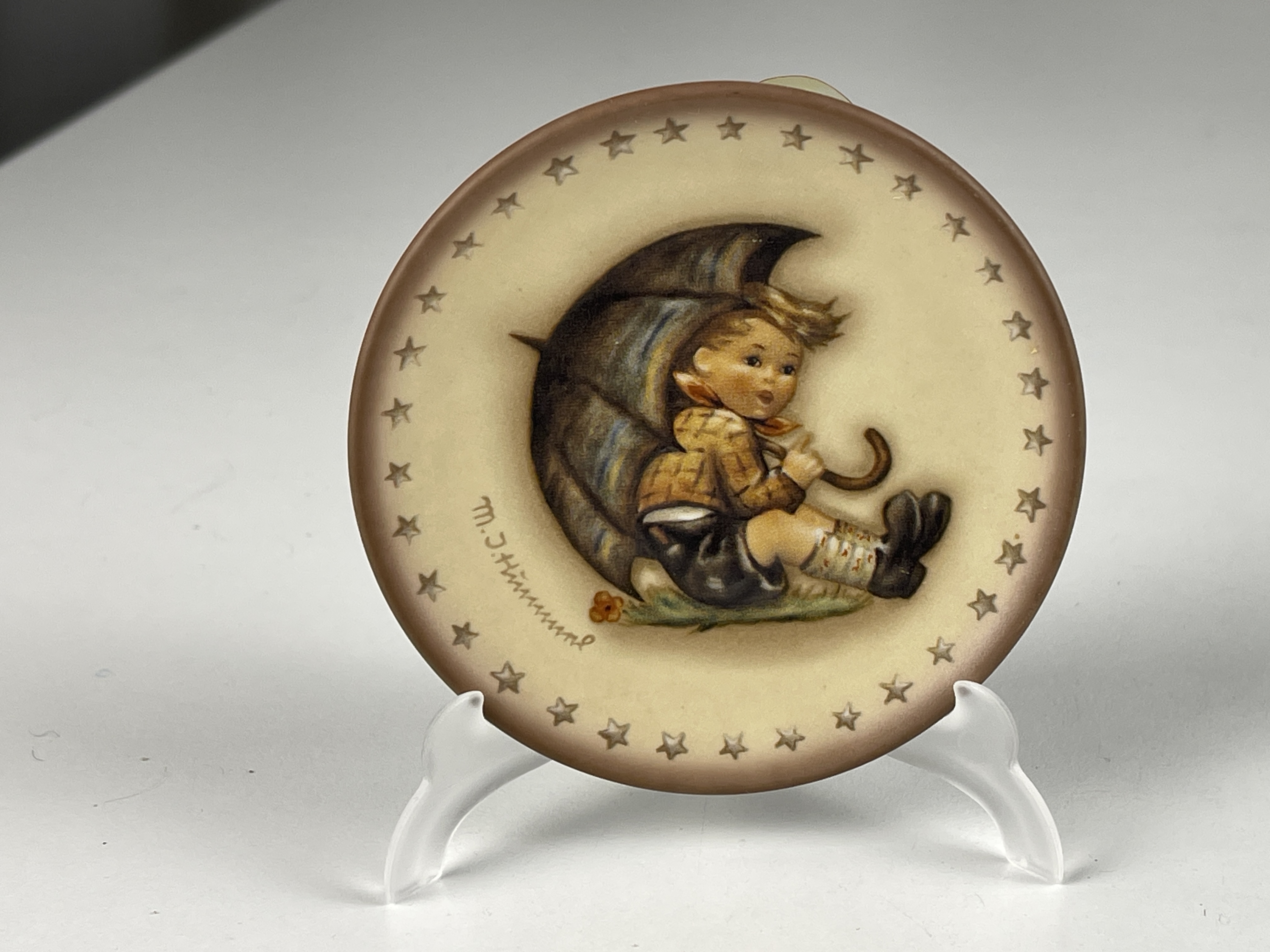  M.I. Hummel Teller  Ø 8,5 cm. 1 Wahl. Top Zustand.       