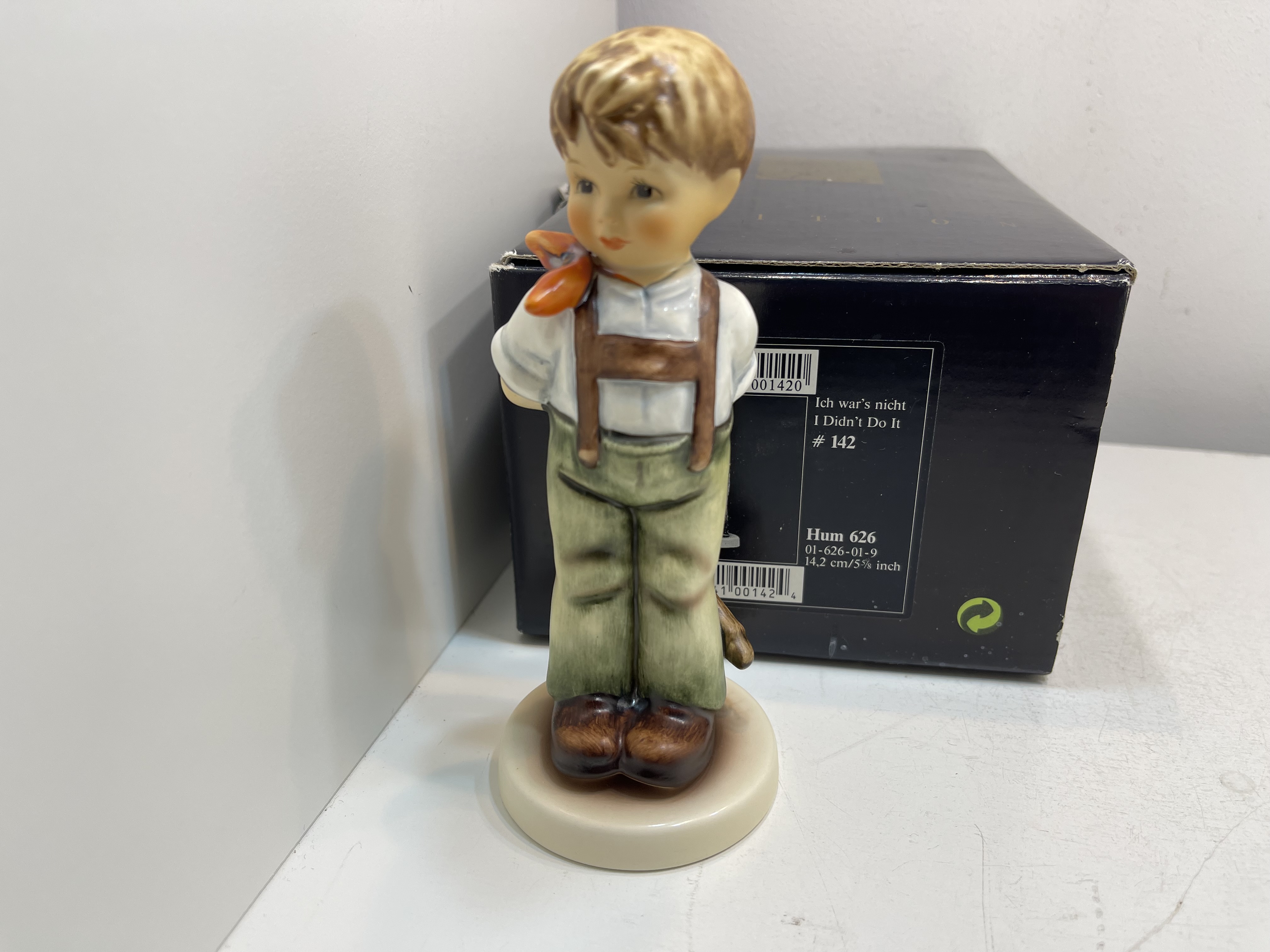 Hummel Figur 626 Ich war´s nicht 14,2 cm. 1 Wahl. Top Zustand Hummel Figur 626 Ich war´s nicht 14,2 cm. 1 Wahl. Top Zustand