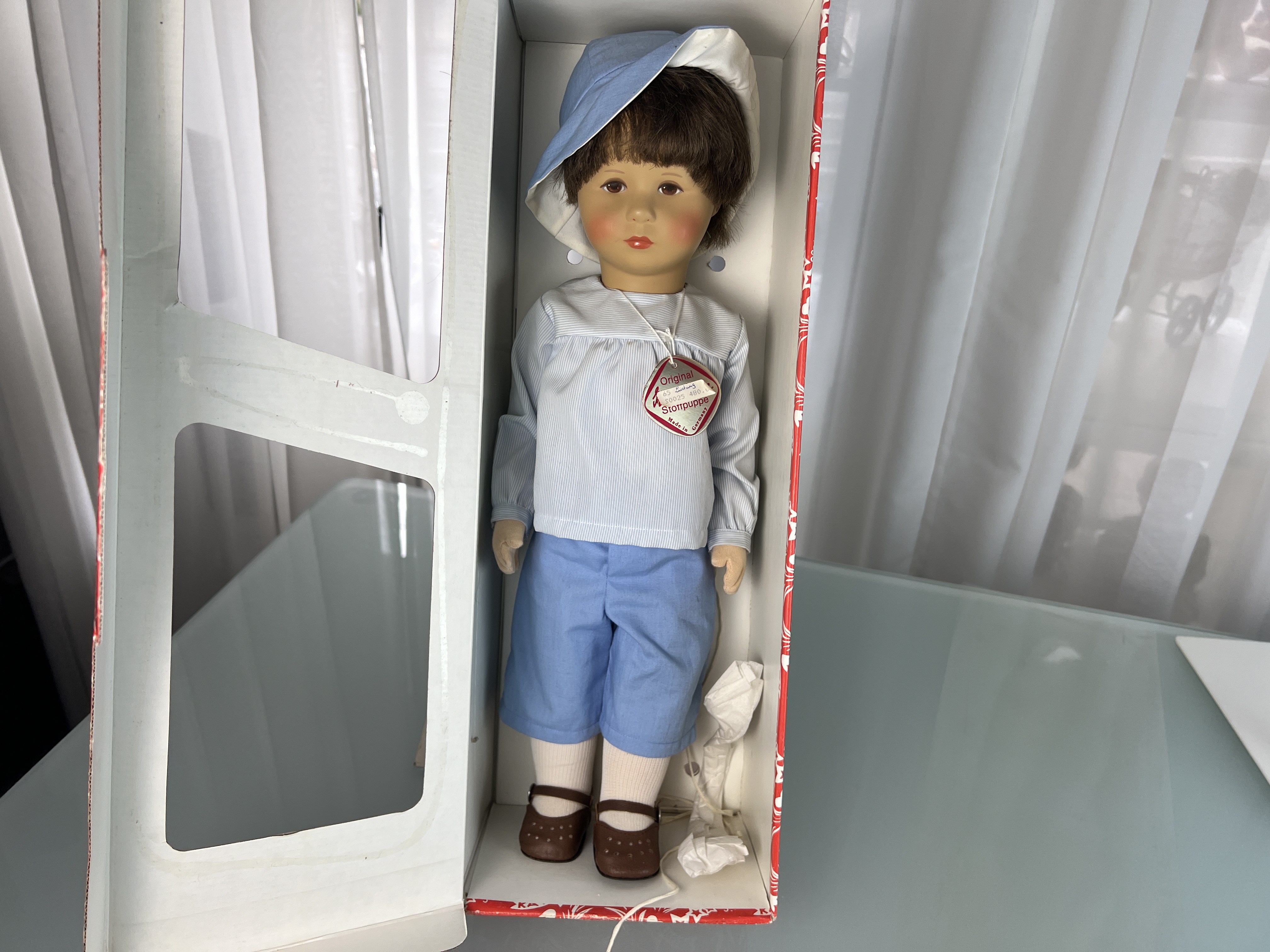Käthe Kruse Puppe Sammler Stück 47 cm. Top Zustand.   